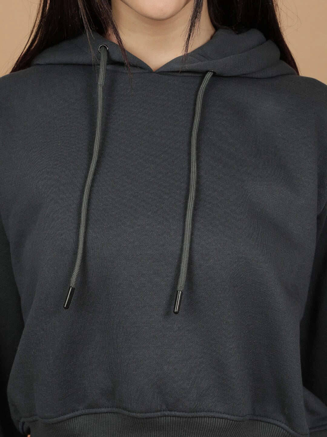 Freehand By The Indian Garage Co Women's Solid Regular Fit Sweatshirt - view 2