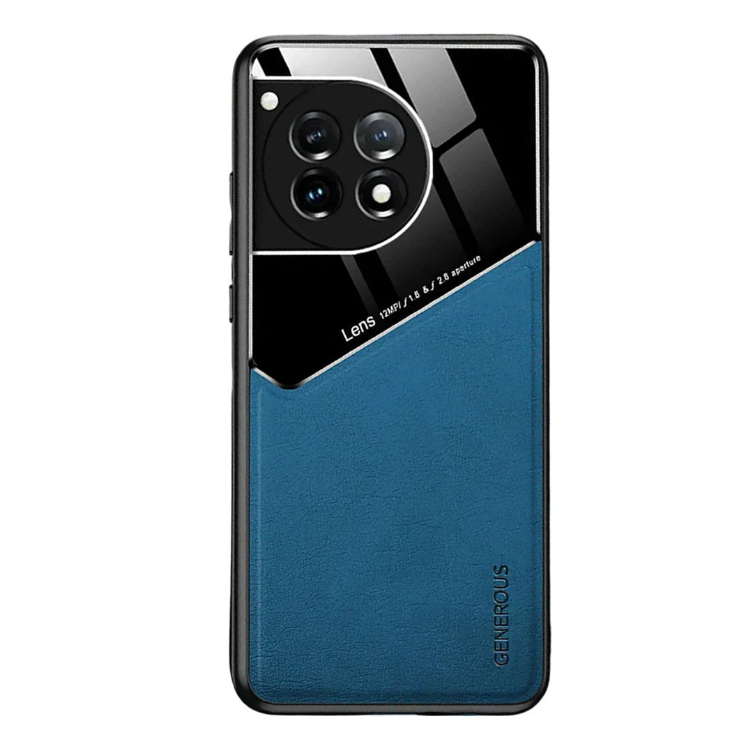 OnePlus 11R Vintage Leather Magnetic Holder Case - view 3