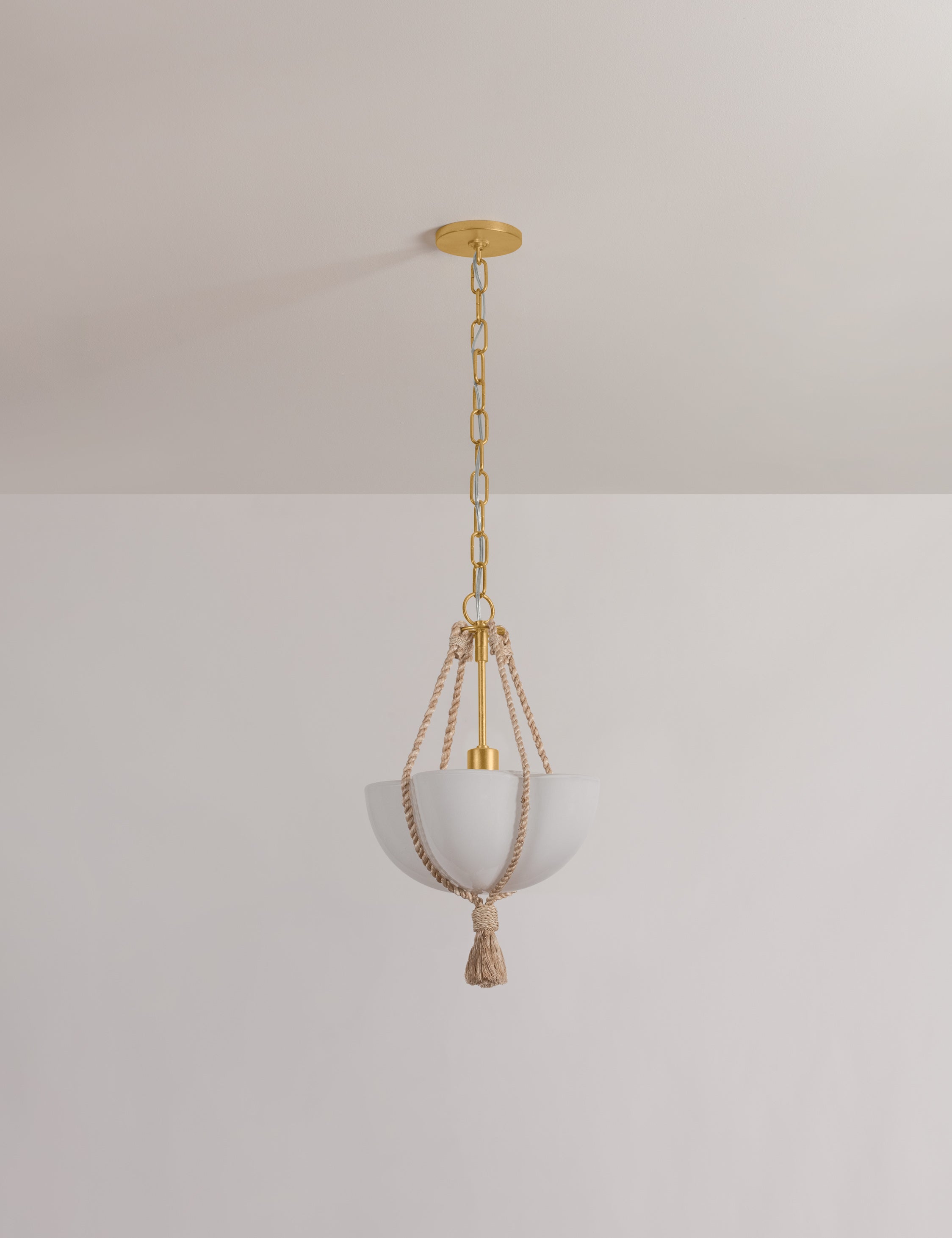 Lulu and Georgia Bosaro Pendant Light – Brass - view 3