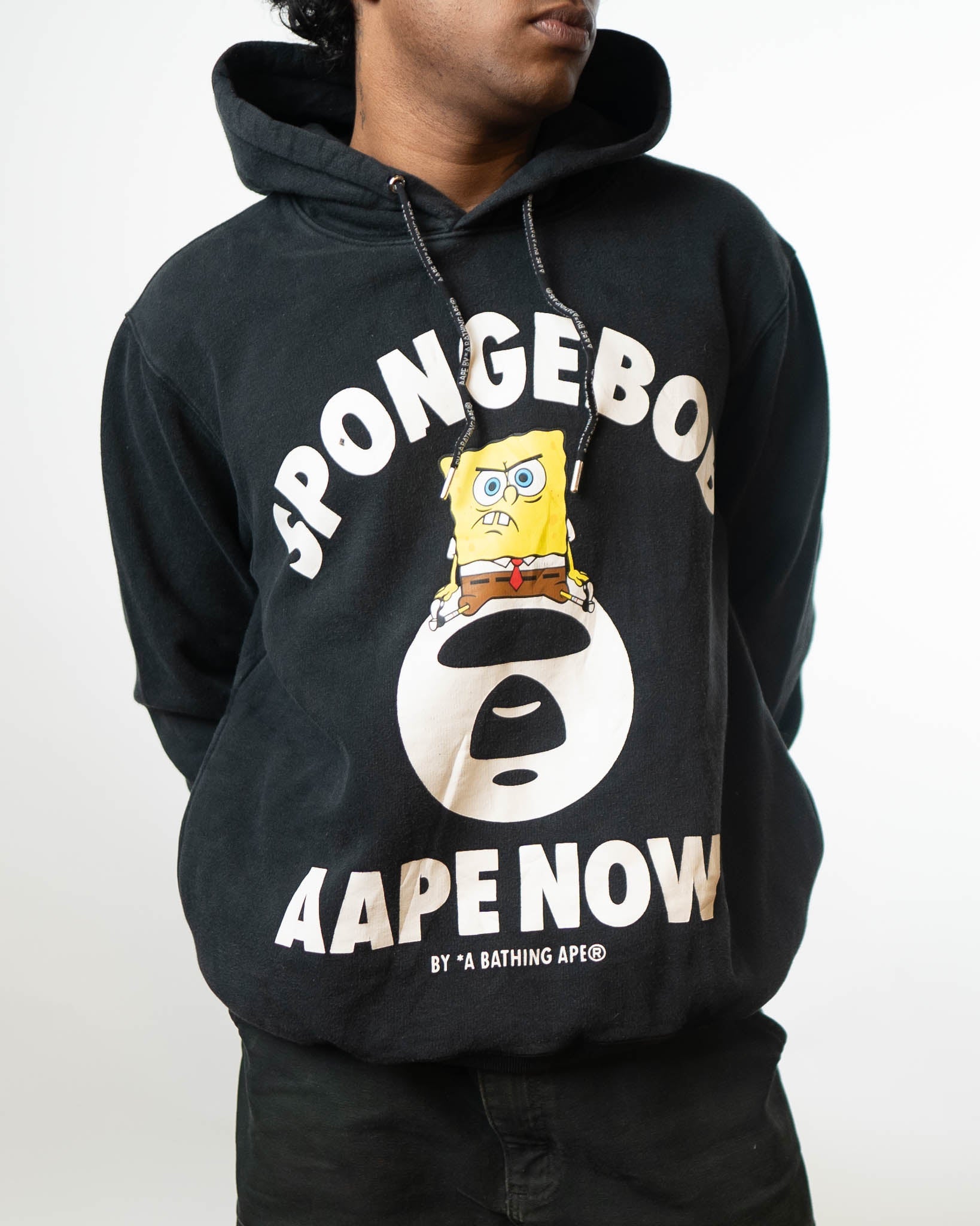 AAPE BY BATHING APE Aape By A Bathing Ape x Spongebob Hoodie - view 3