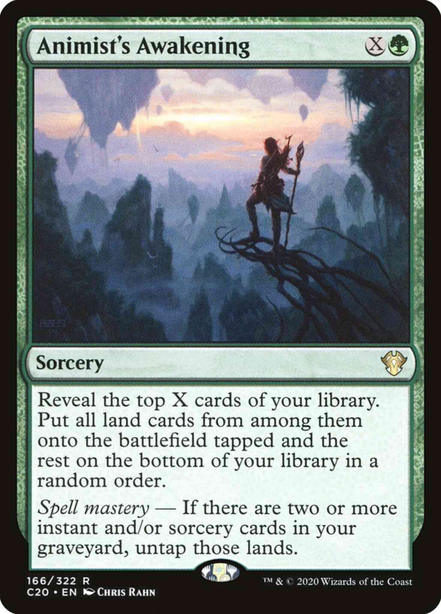 Awakening 166 commander – Magic Animist's Awakening [166] [Commander 2020] [Non-Foil]