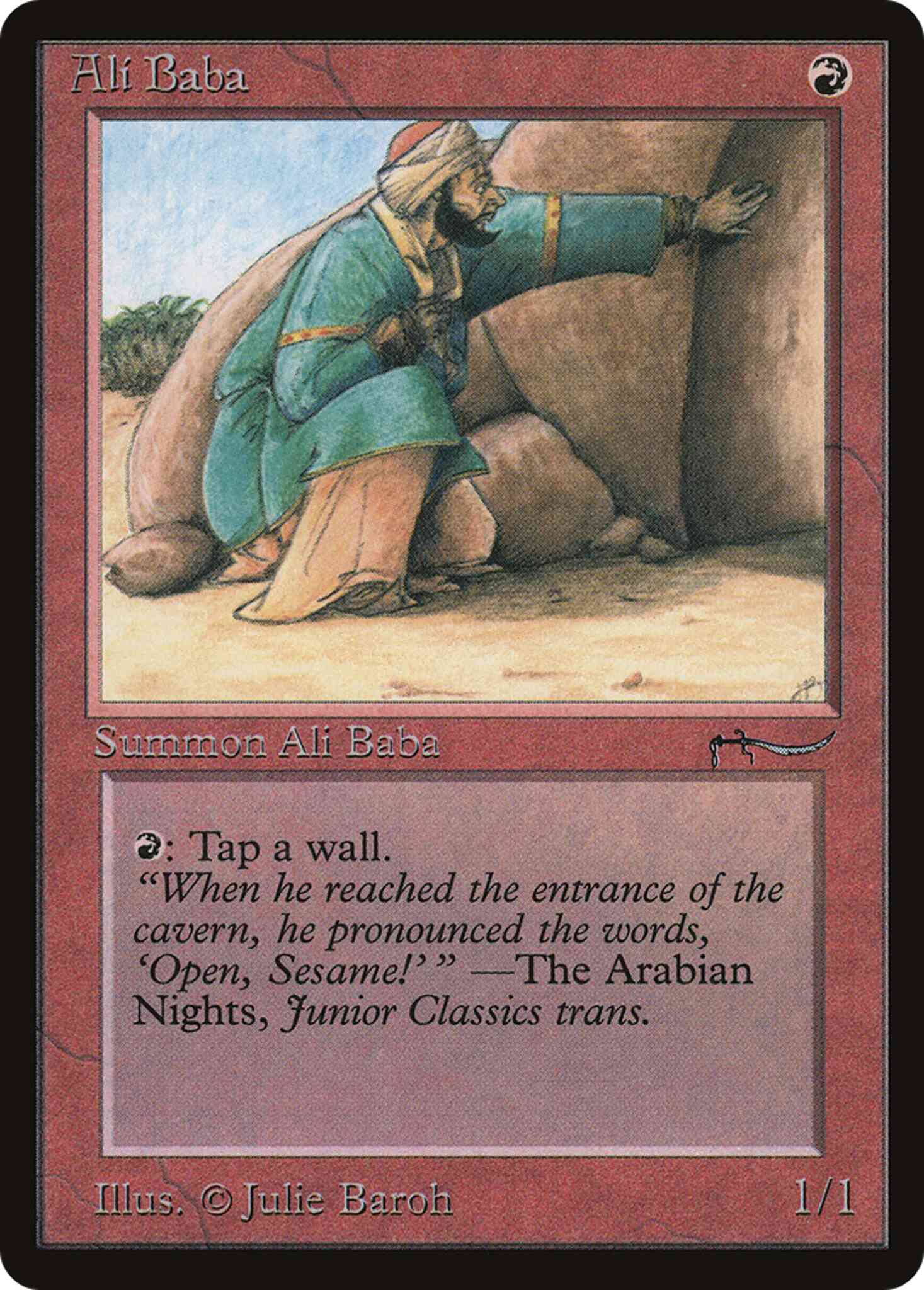 Ali baba 35 – Magic Ali Baba [35] [Arabian Nights] [Non-Foil]
