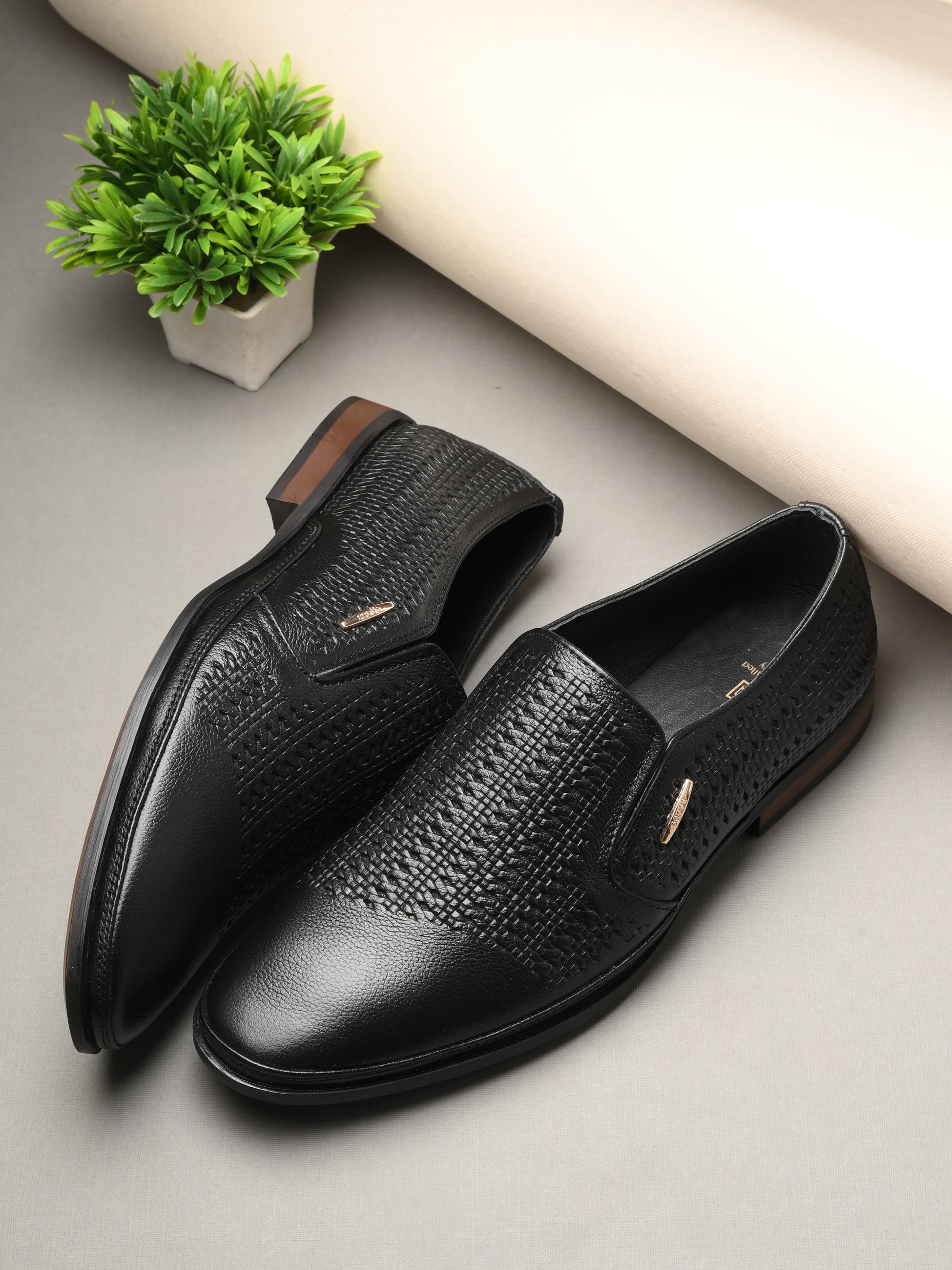Egoss Shoes Egoss Formal Slip-On Shoes For Men - view 11