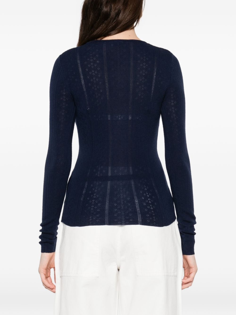 Herskind Wool crewneck sweater - view 2