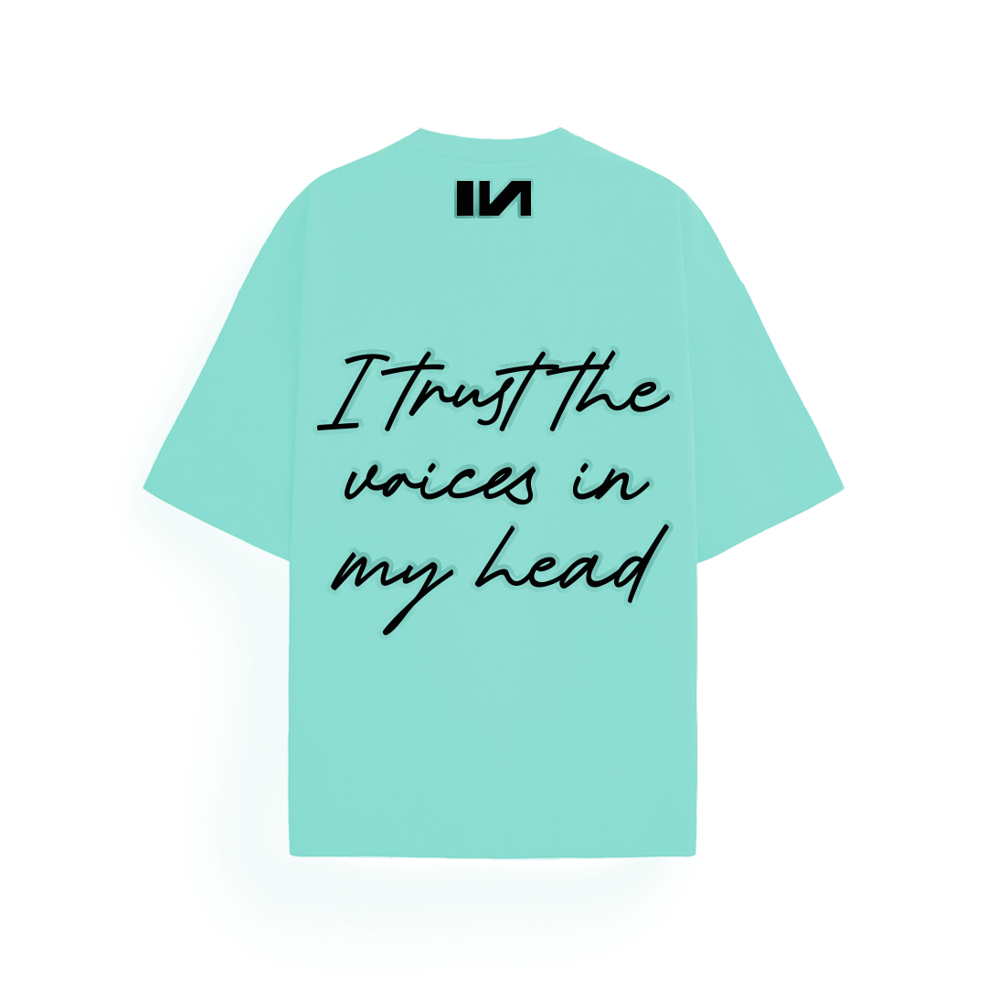 Instinct First Green Bee Tee- Oversized Tshirt