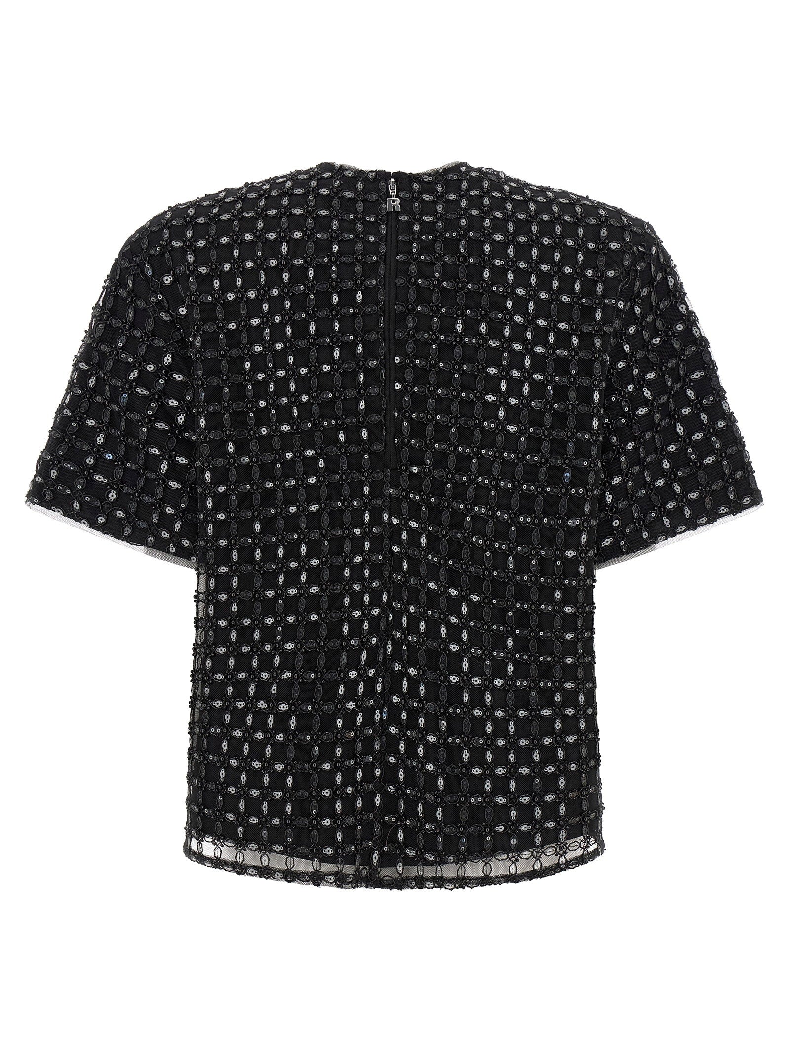 Rotate Birger Christensen Beaded Oversize Top - view 2