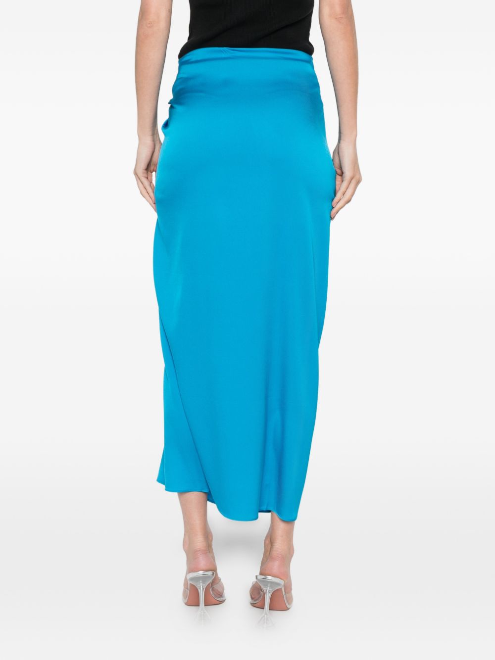 Silk95Five French Tie silk skirt – Silk 95%, Elastane 5% - view 5