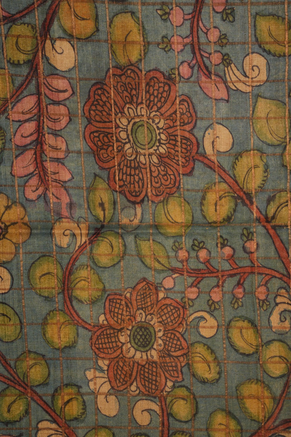 Kalanjali Kalamkari Hand-Painted Saree – Women's - view 2