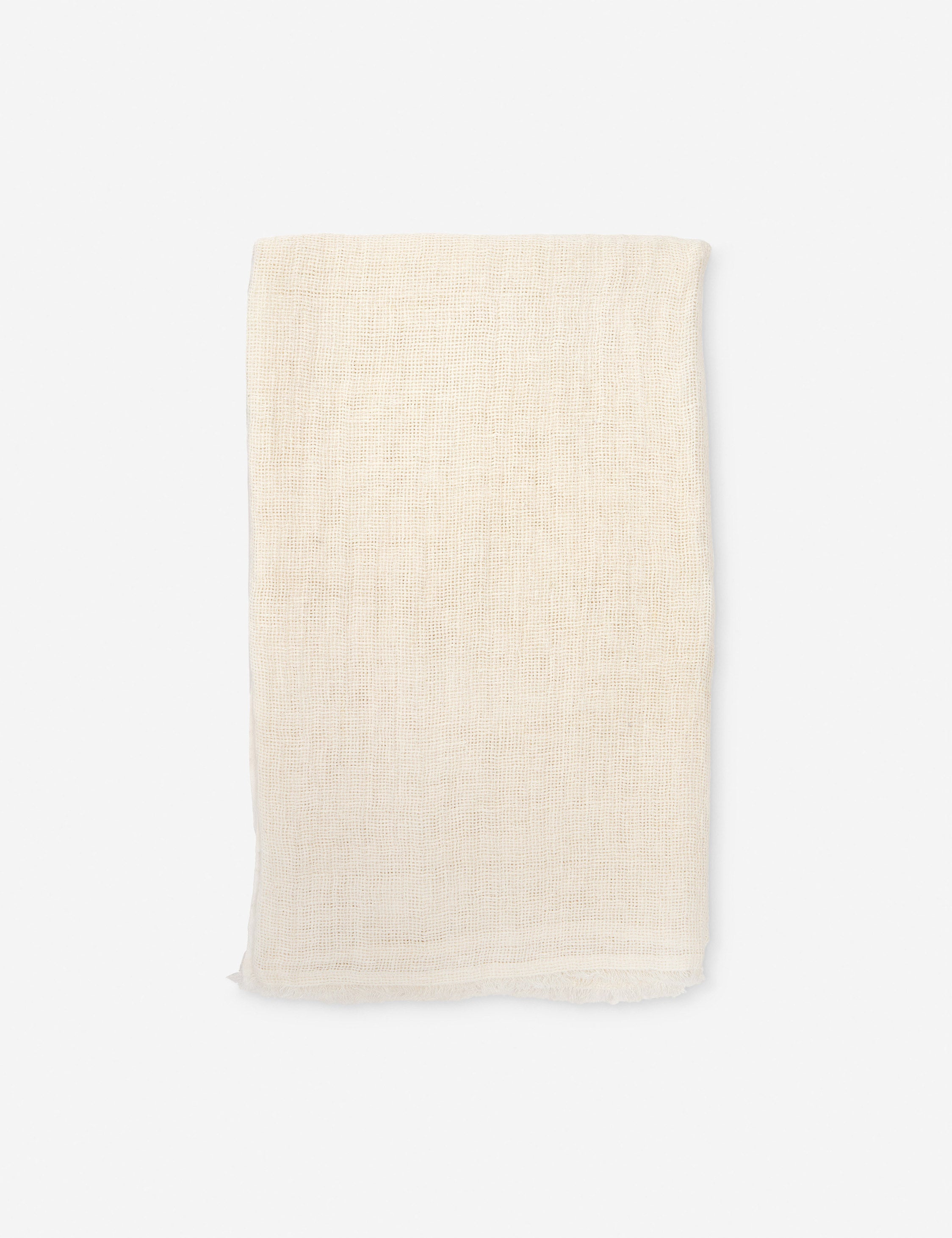 Lulu and Georgia River Oversized Linen Throw by Pom Pom at Home