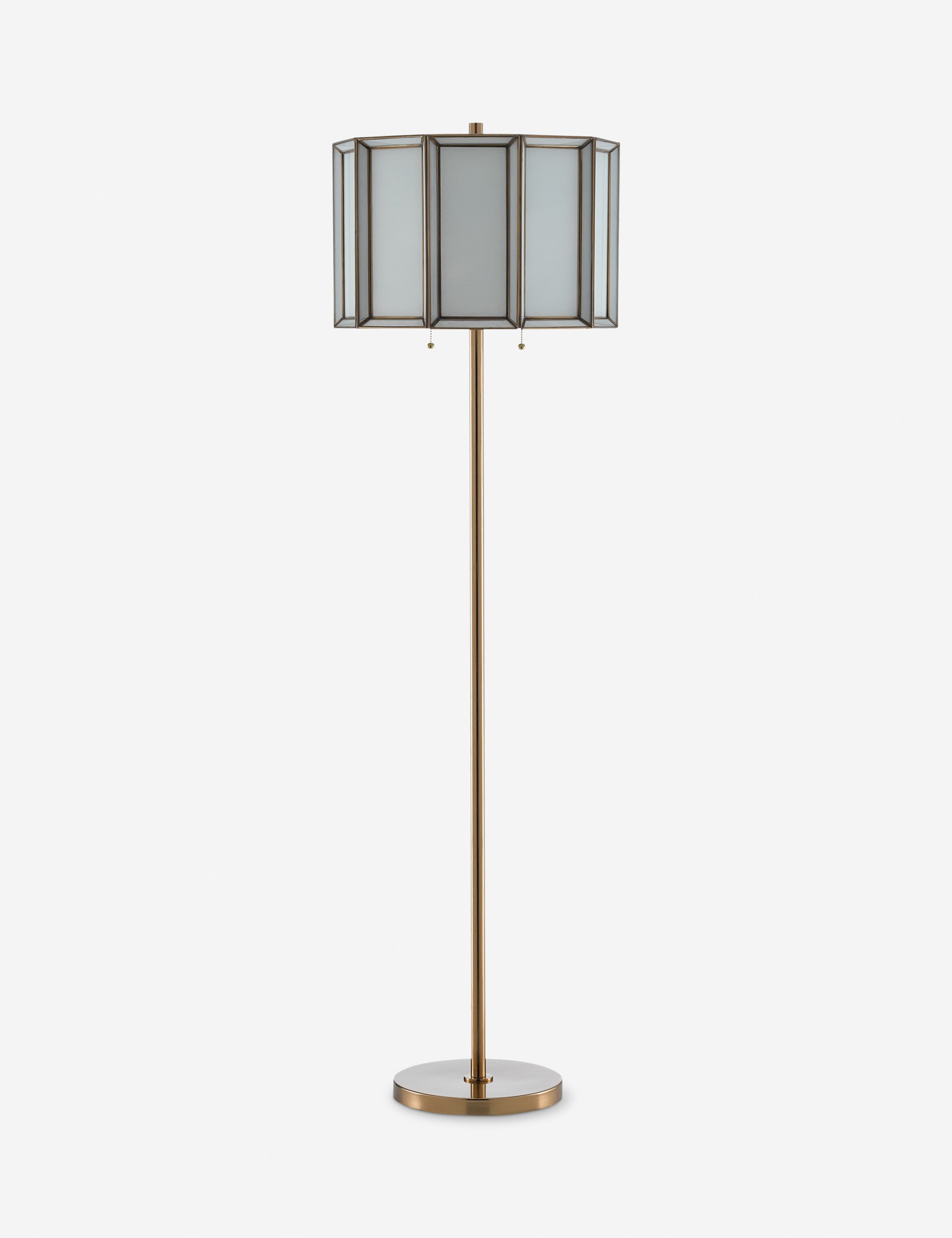 Lulu and Georgia Labarre Floor Lamp – Antique Brass - view 2