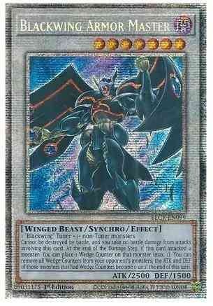 Yu-Gi-Oh! Blackwing Armor Master - BLCR-EN099 - Starlight Rare - 1st Edition