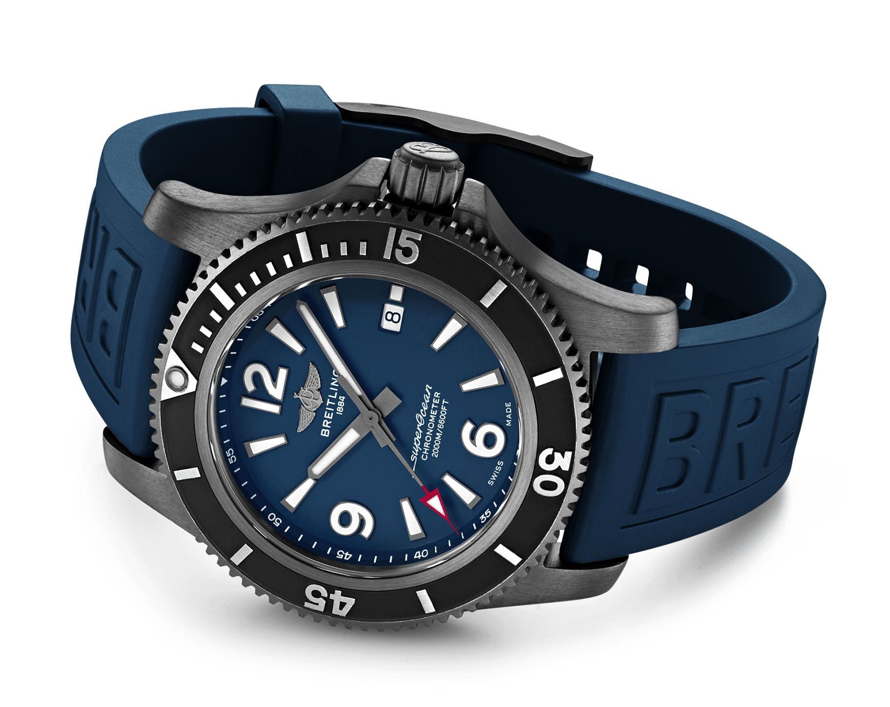 Breitling Superocean Automatic 46 Black Steel Blue Dial Men 46mm - view 2