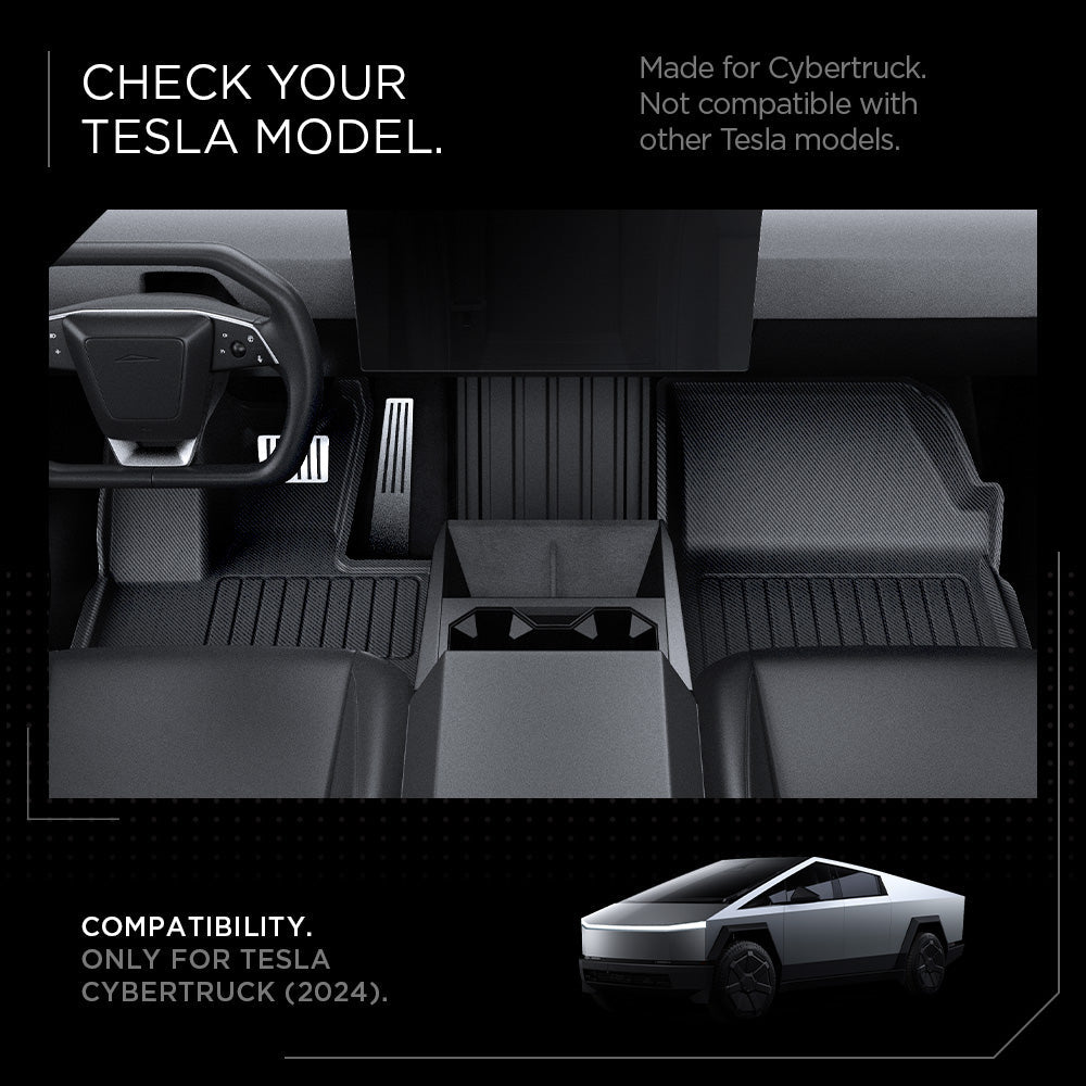 Tesla Cybertruck - WeatherBloc Floor Mat | CLF - view 17