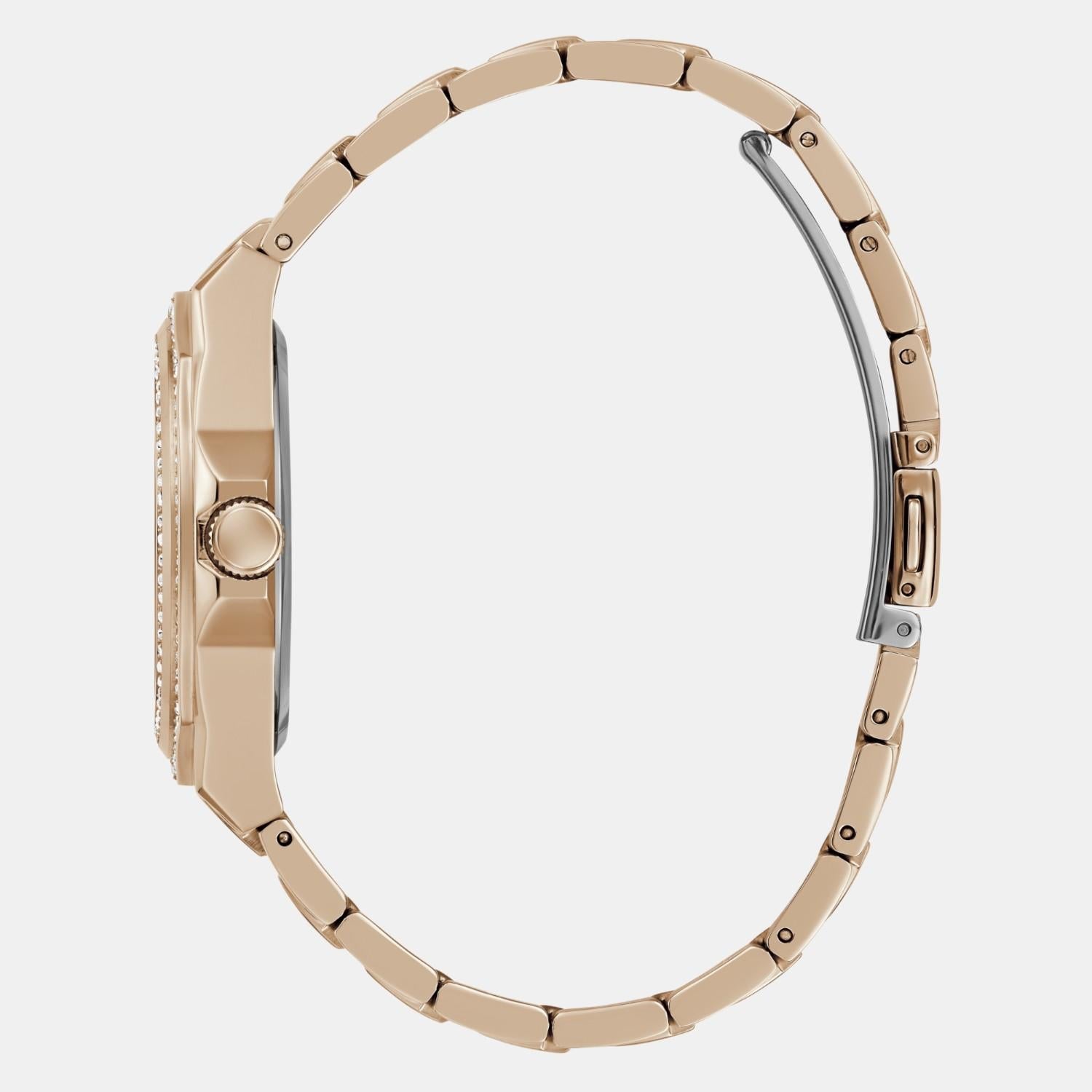 Guess Dress Women Quartz Rose Gold Dial Multi-Function Stainless Steel Watch GW0685L3 - view 4