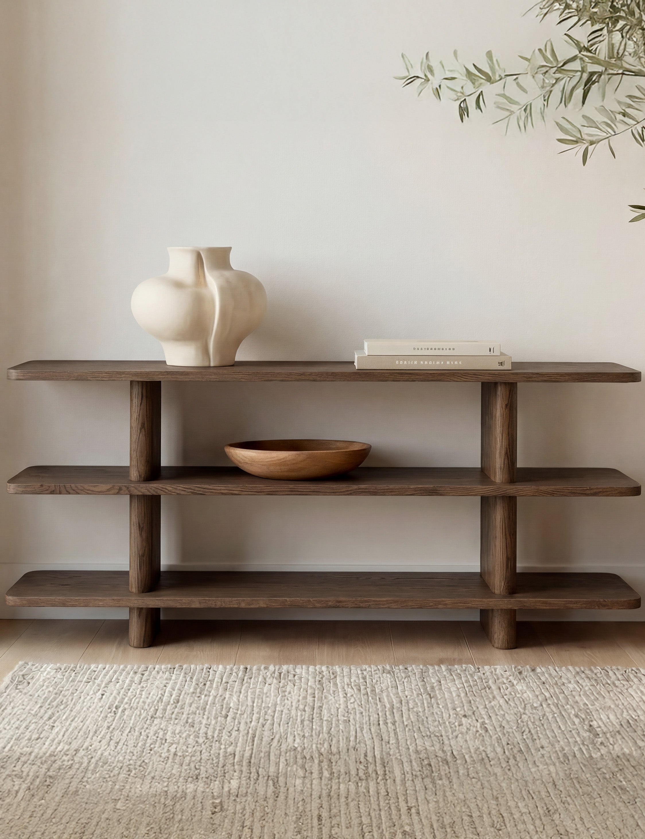 Lulu and Georgia Khaza Low Bookcase - view 7