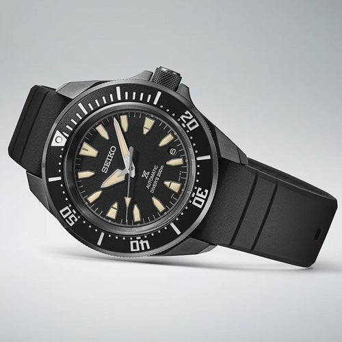 Seiko Prospex 4R Full black ‘Shog-urai’ Diver's Date Black Dial 41.7mm Men SRPL15K1 - view 3