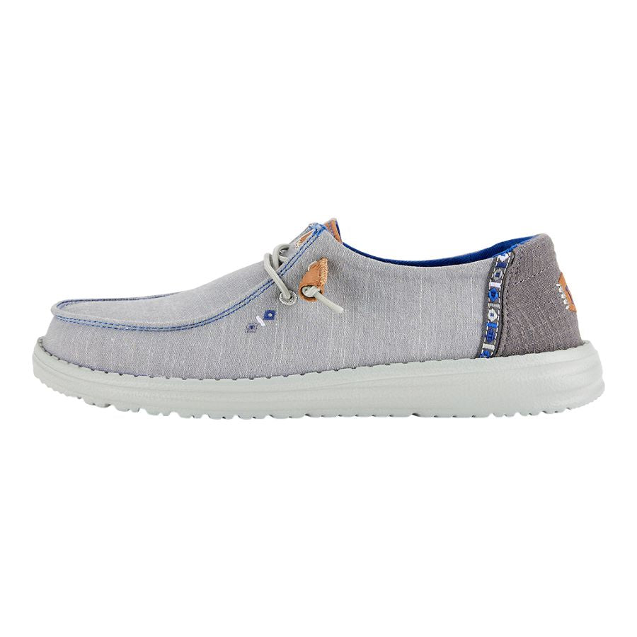 HEYDUDE shoes Wendy Chambray Boho - Grey – Women's