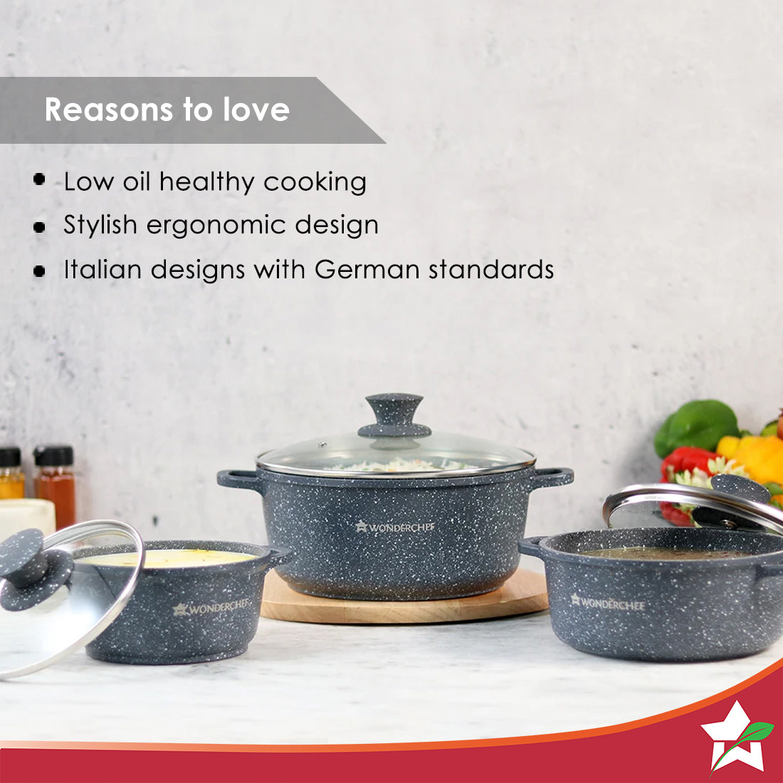 Wonderchef Renewed Granite Die-Cast Non-stick - view 5
