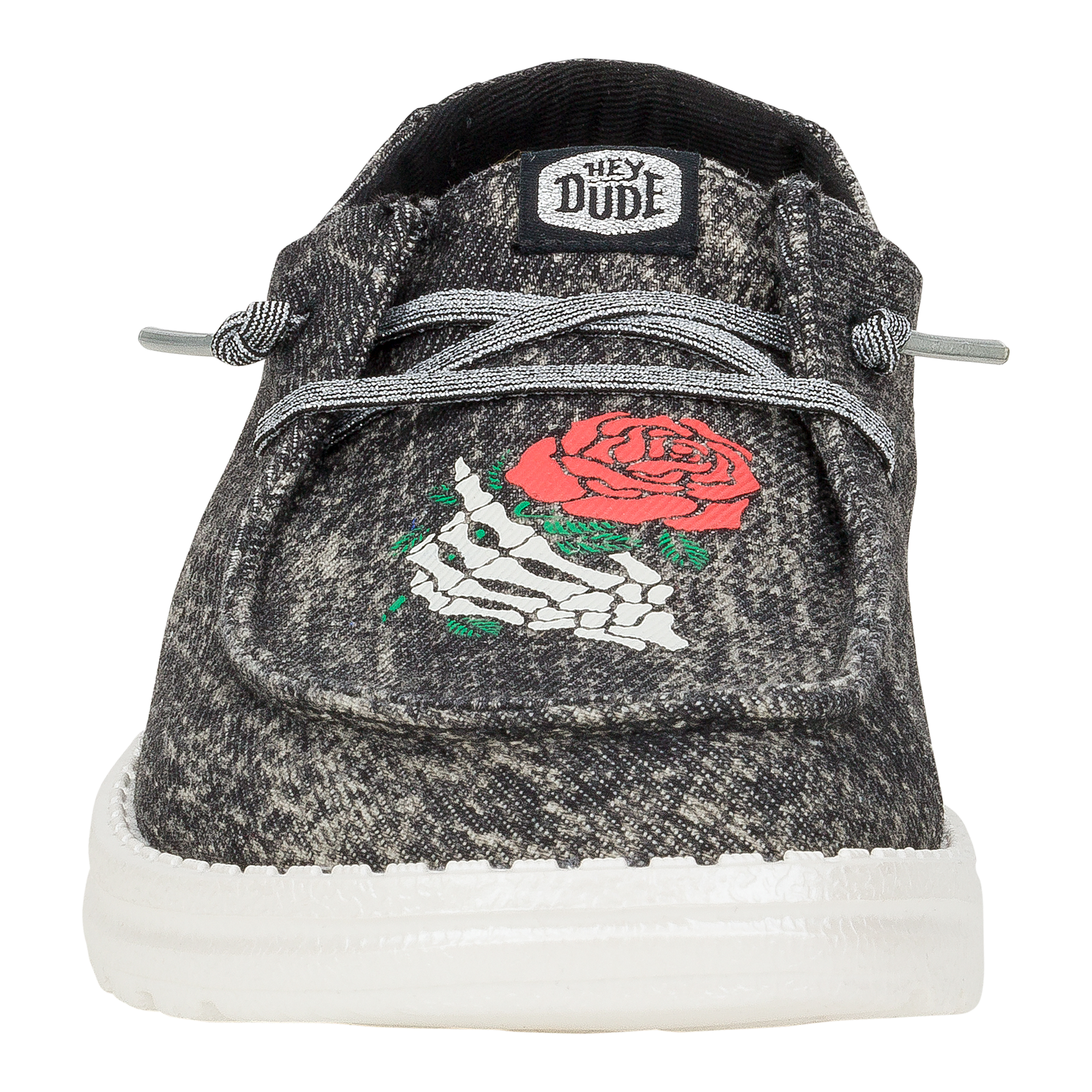 HEYDUDE shoes Wendy Til Death Do Us Party - Black/Red - view 4