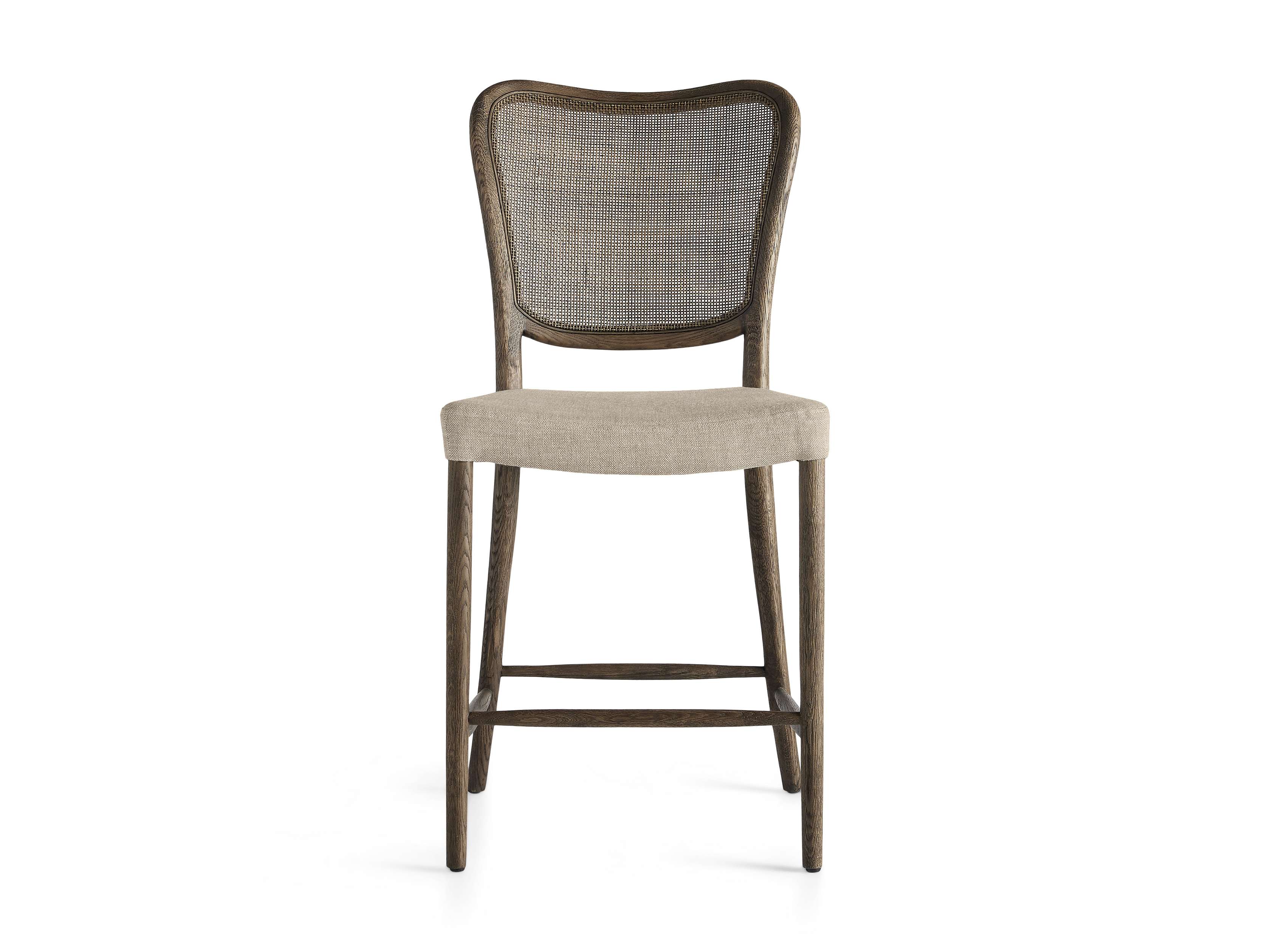 Arhaus Noa Stool in Cinder