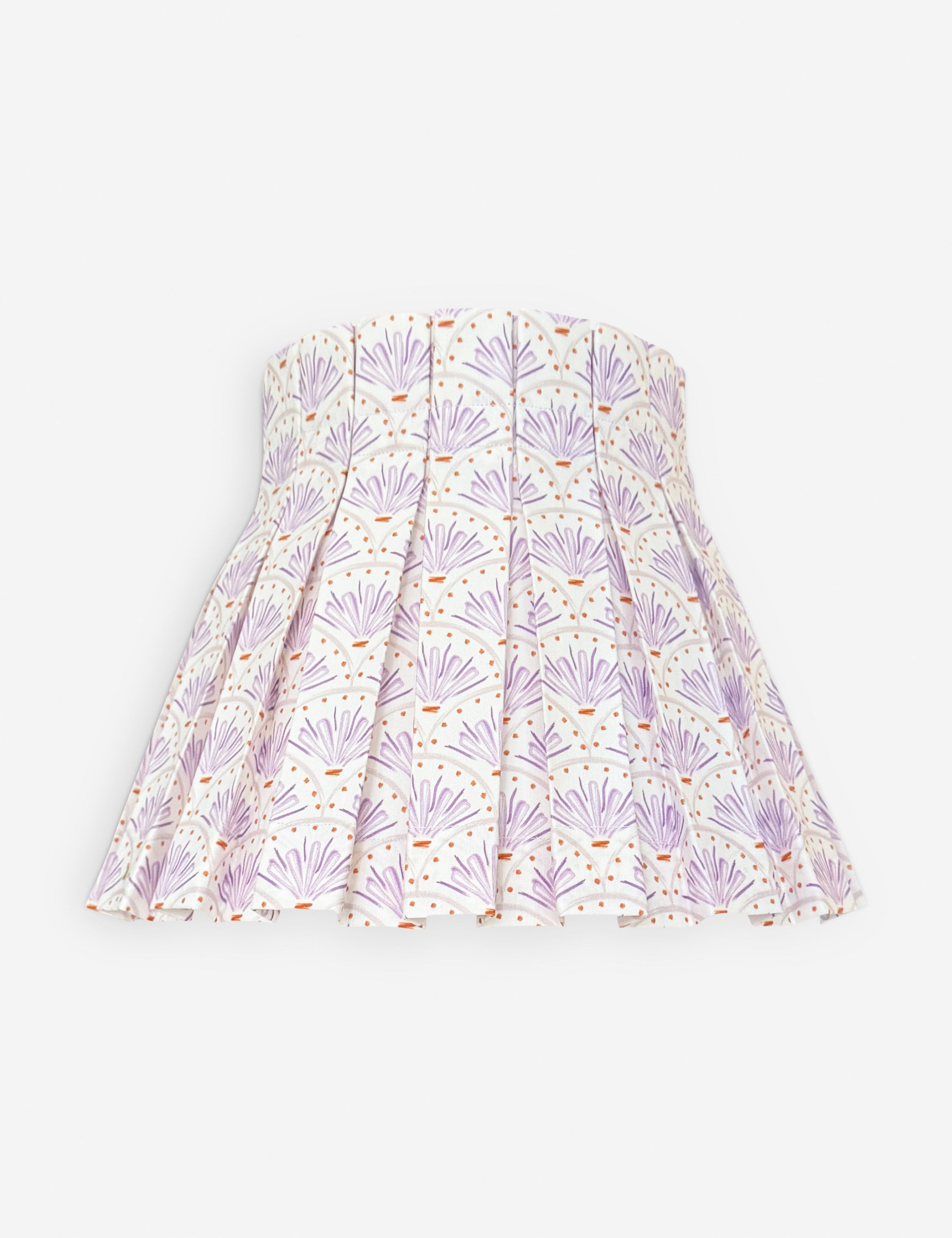 Lulu and Georgia Valencia Classic Box Pleat Lampshade by Cielle Home - view 2