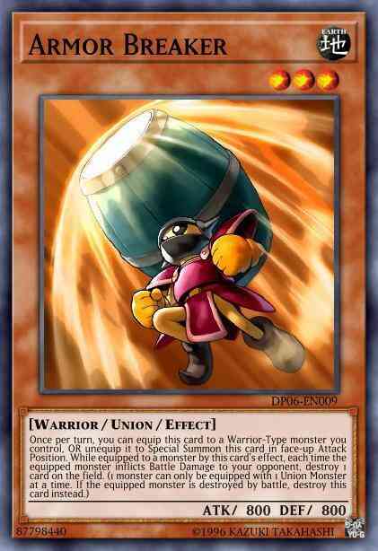Yu-Gi-Oh! Armor Breaker - DP06-EN009 - Rare - Unlimited