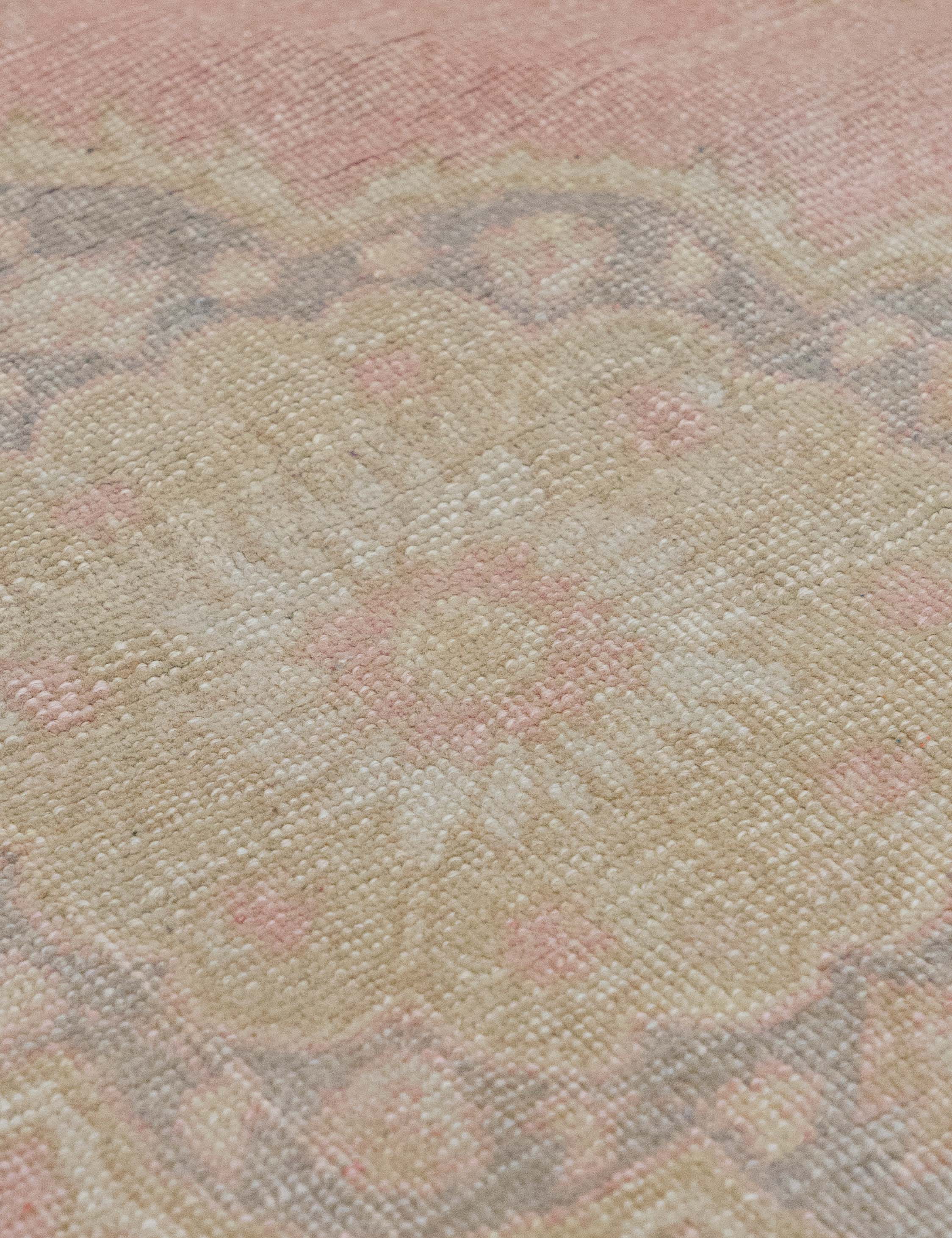 Lulu and Georgia Vintage Turkish Hand-Knotted Wool Runner Rug No. 320, 2'7" x 10'11" - view 2