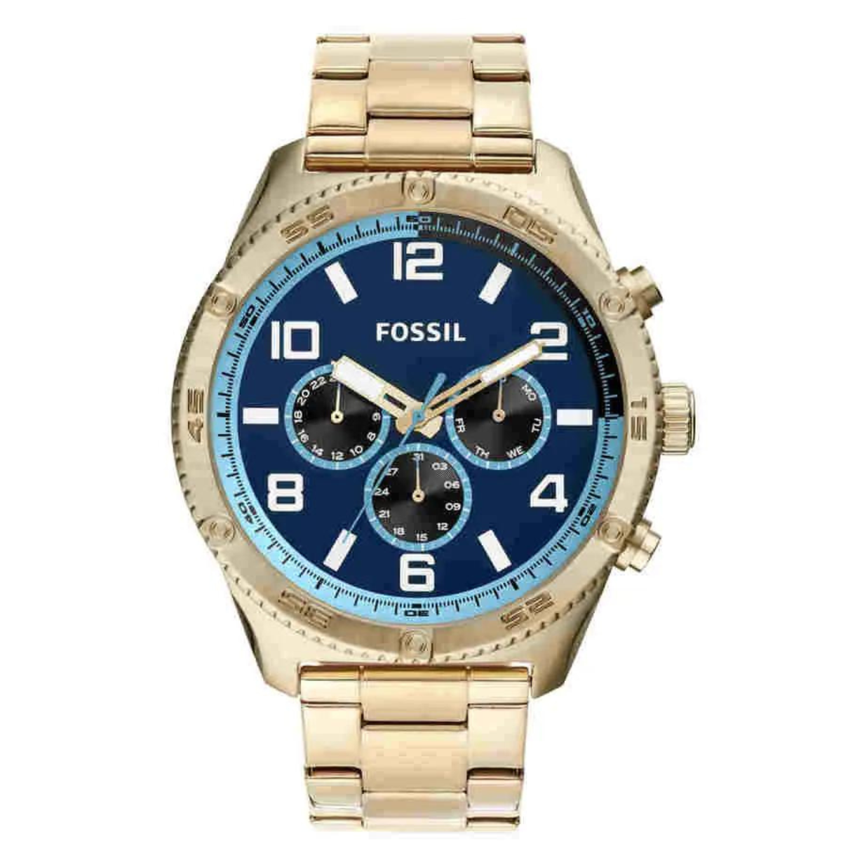 Fossil Brox Blue Dial Men 50mm - view 3