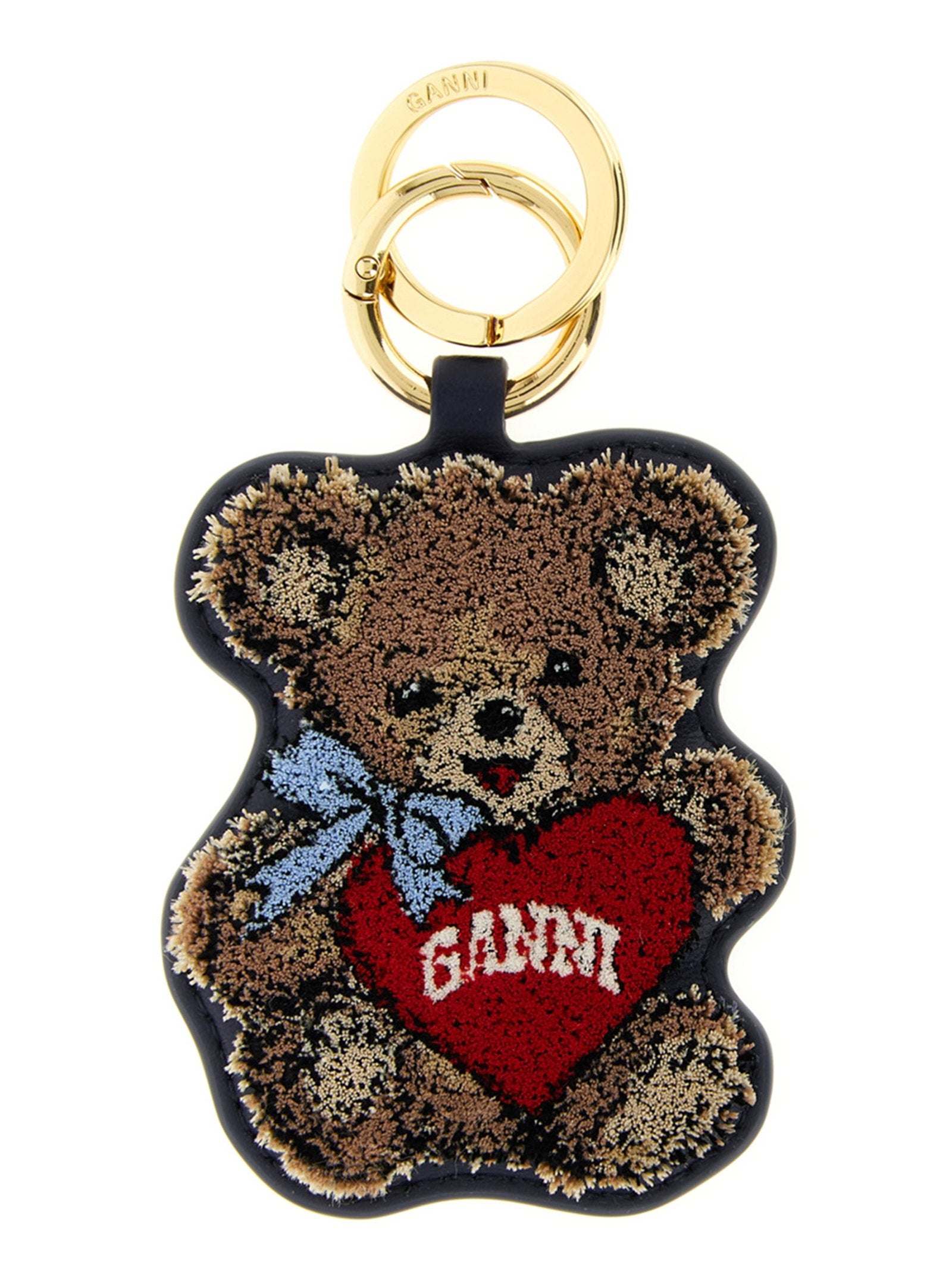 Ganni Bear Keyring – 65% lh 19% pu 16% pl