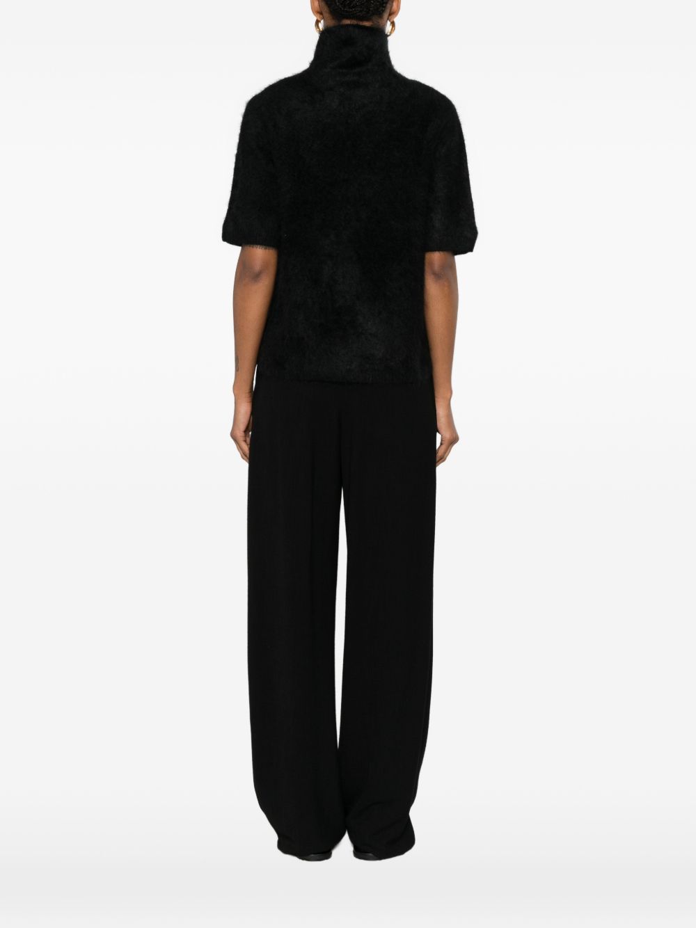 SOFT GOAT Sweaters BLACK – Cashmere 100% - view 2