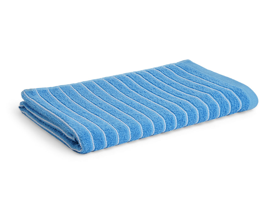 Spaces India Royal Blue - Dark Blue 100% Cotton Bath Towel - 2-In-1 By Welspun - view 2