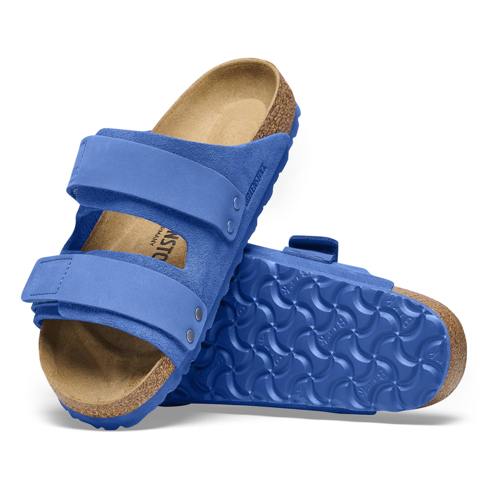 Birkenstock Uji Nubuck Suede Leather – Blue Blue/Ultra Blue