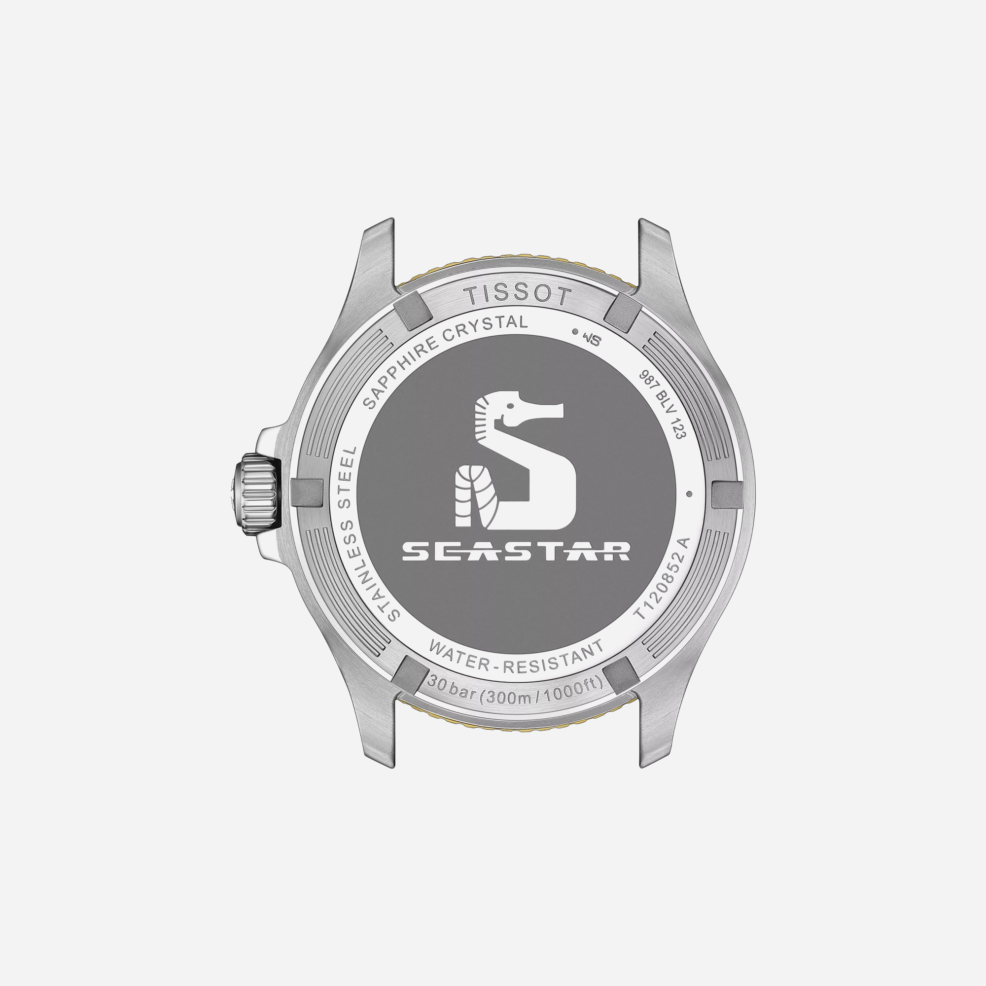 Tissot Seastar 1000 Quartz GMT Black Dial Two-Tone Stainless Steel Bracelet 40mm - view 2
