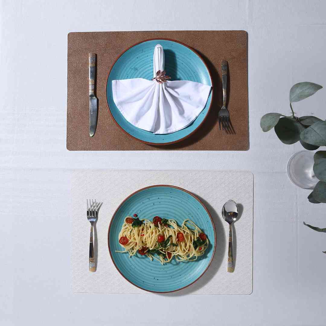 Wonderchef Valentina Reversible Diamond & Textured Placemat Set of 6 - view 7