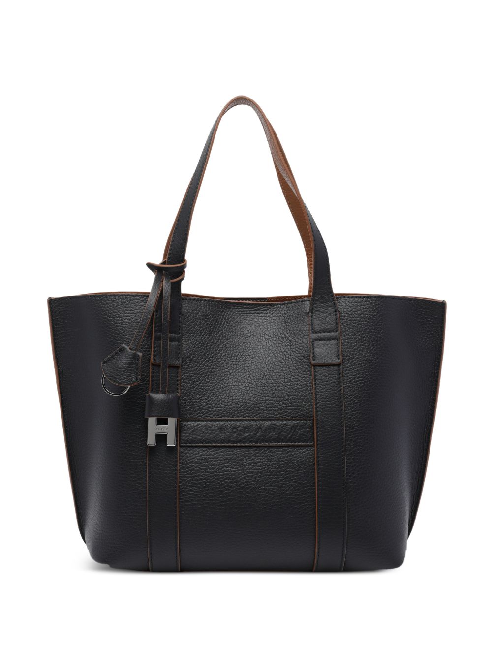 Hogan Leather Shoulder Bag – Calf Leather 100%