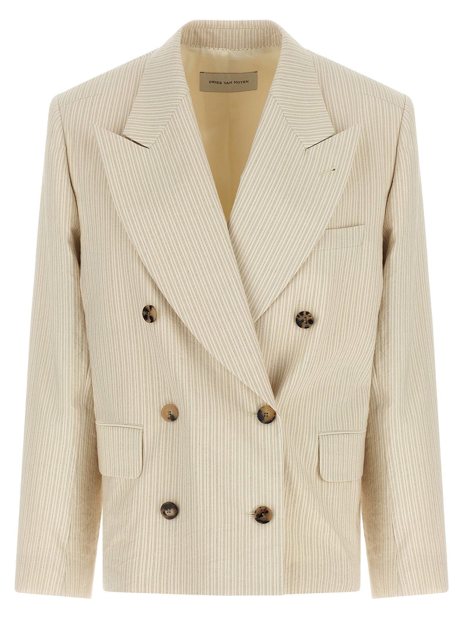 Dries Van Noten Bosea Bis Blazer – 74% cotton, 26% paper