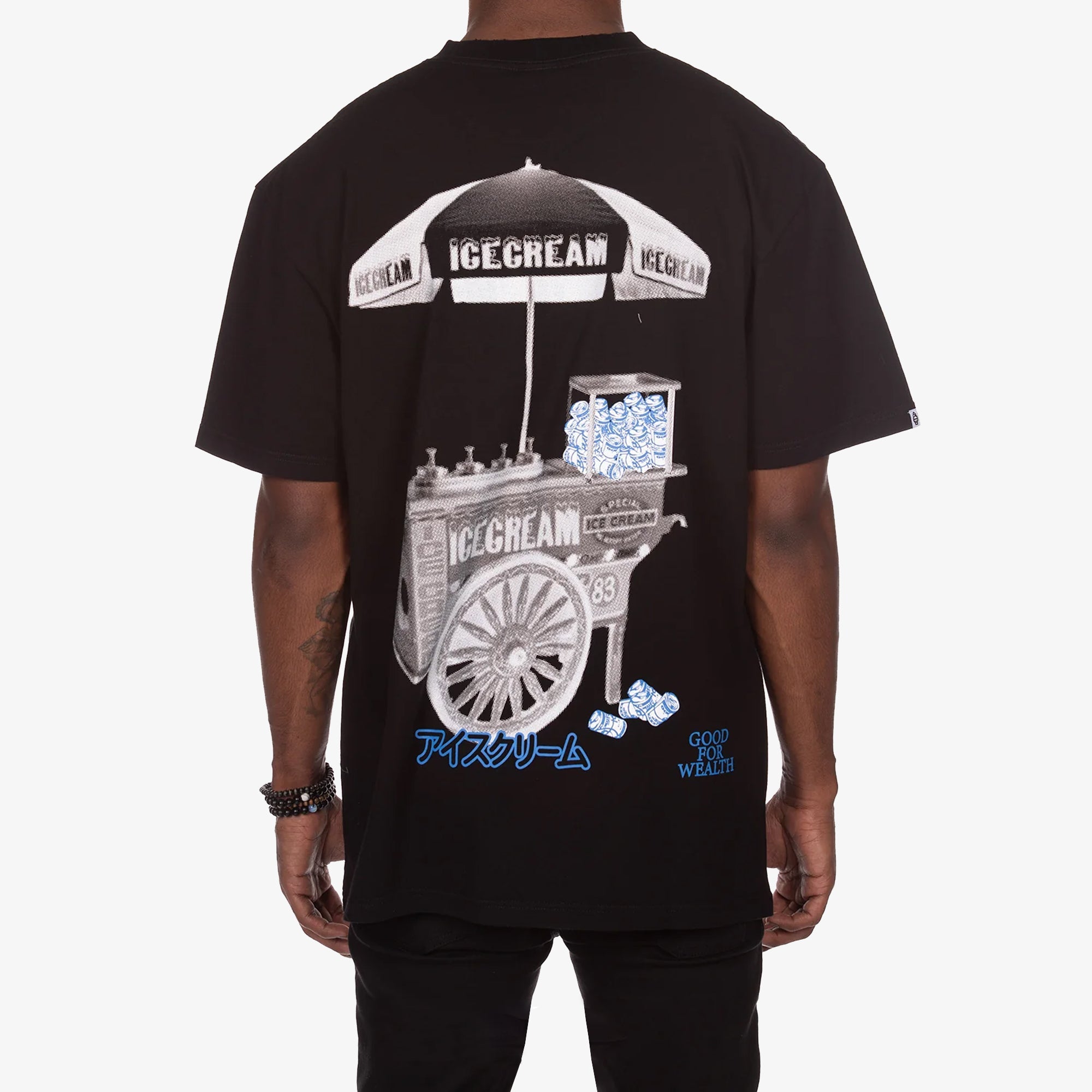 Icecream | CART SS KNIT { BLACK - view 2