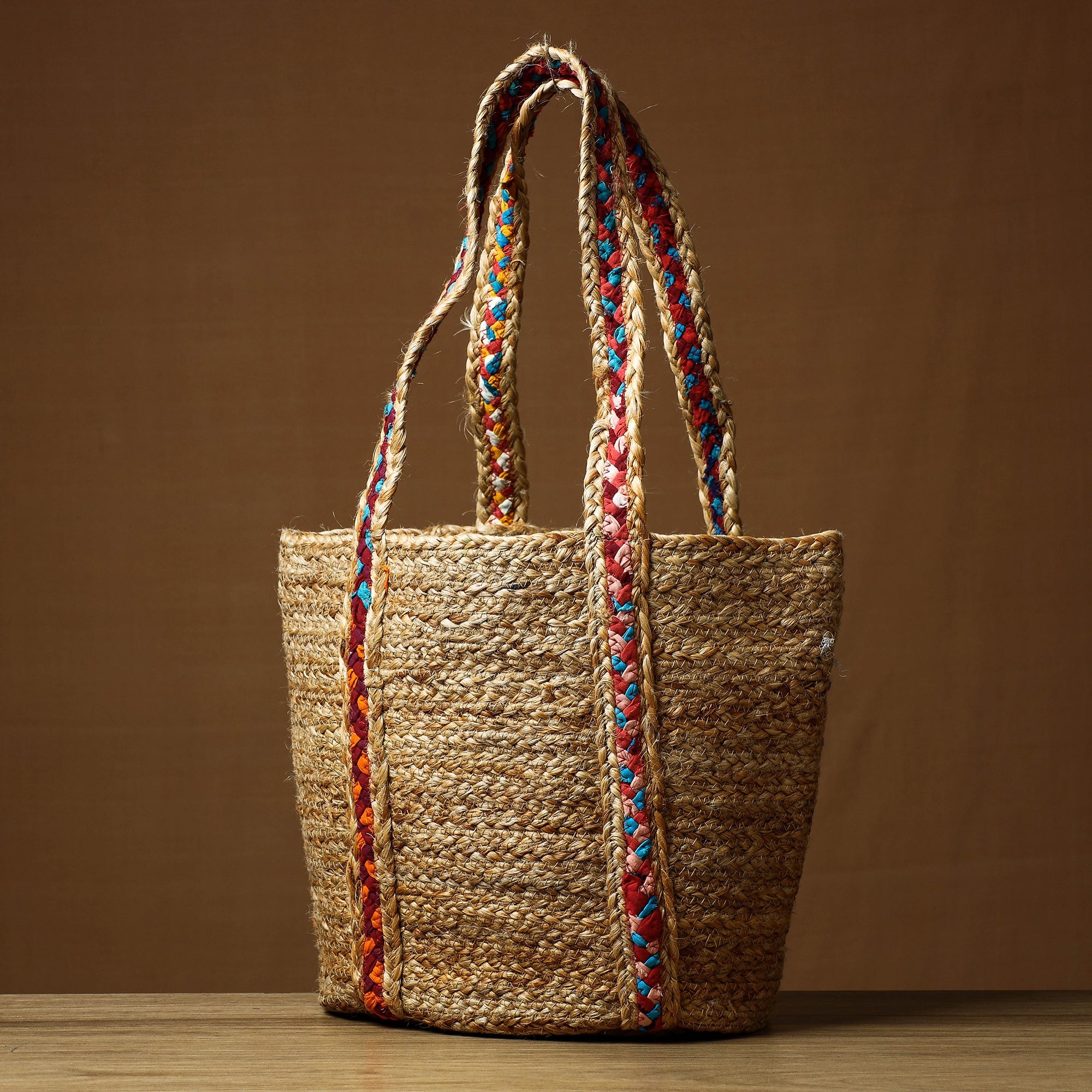 ITOKRI CRAFTS INITIATIVE Beige - Handcrafted Multipurpose Jute Shoulder Bag - view 2
