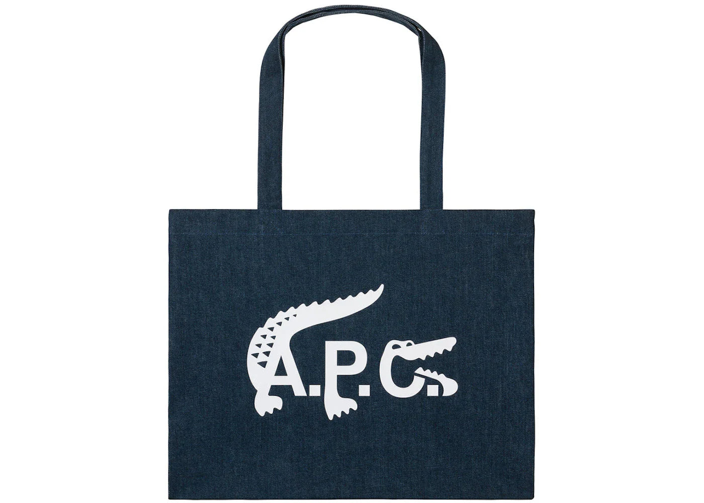 P c x – A.P.C. x Lacoste Shopping Bag Indigo