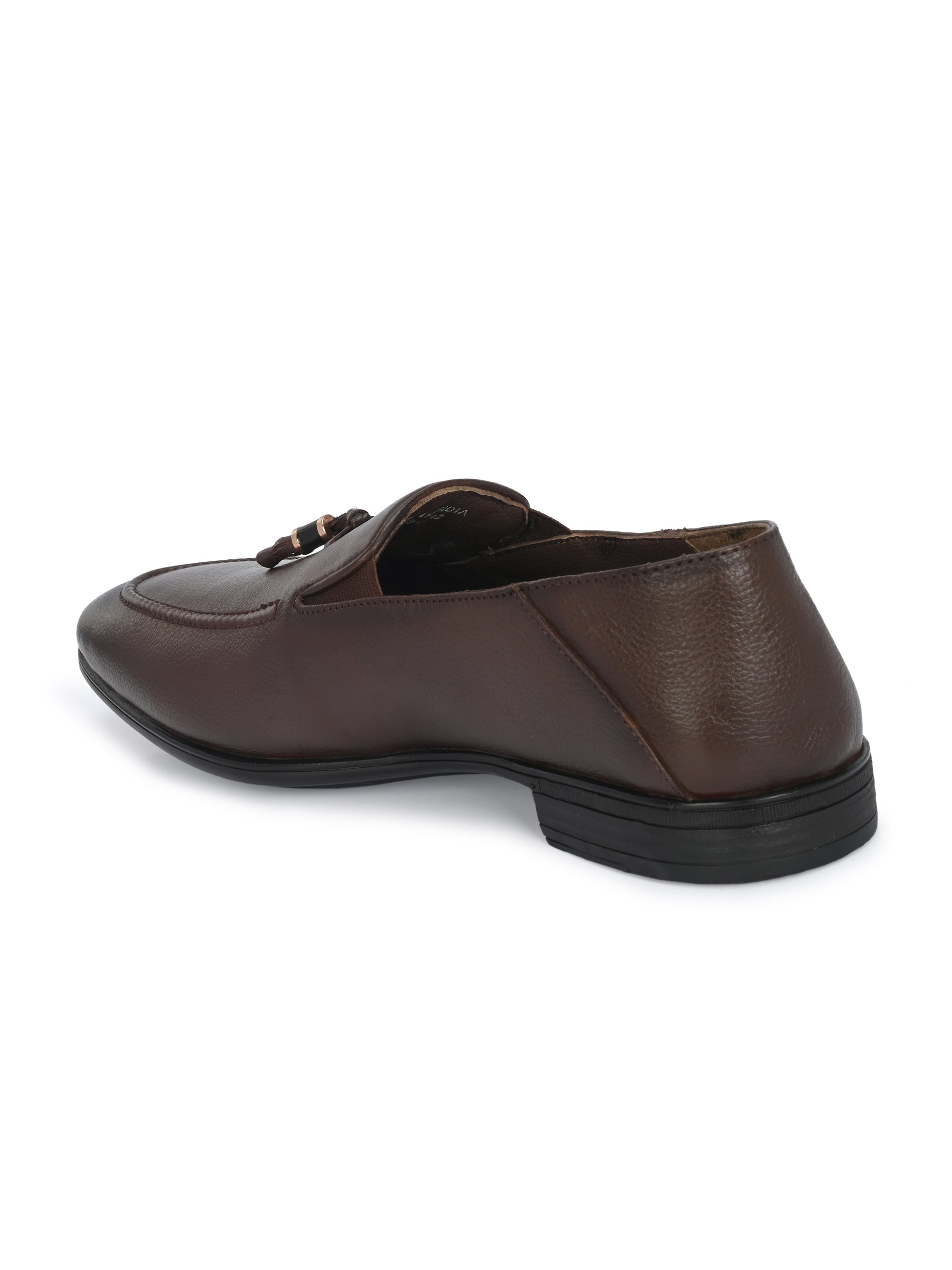 Egoss Shoes Egoss Gold Tassel Loafers for Men - view 13