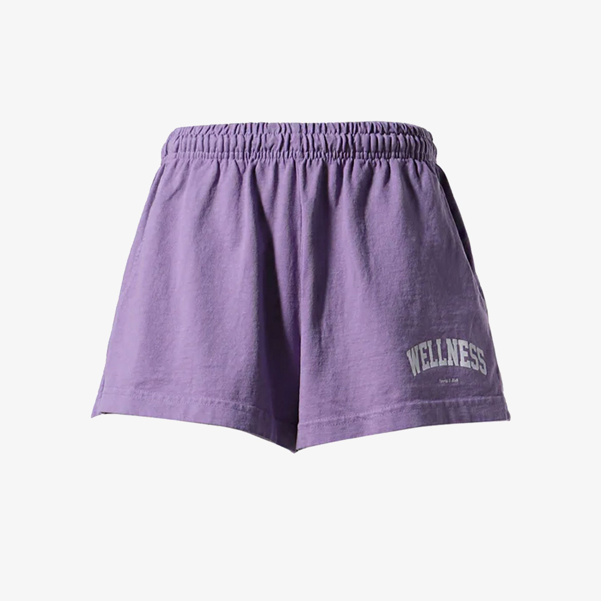 Sporty & Rich | Wellness Ivy Disco Short { Violet/white - view 2