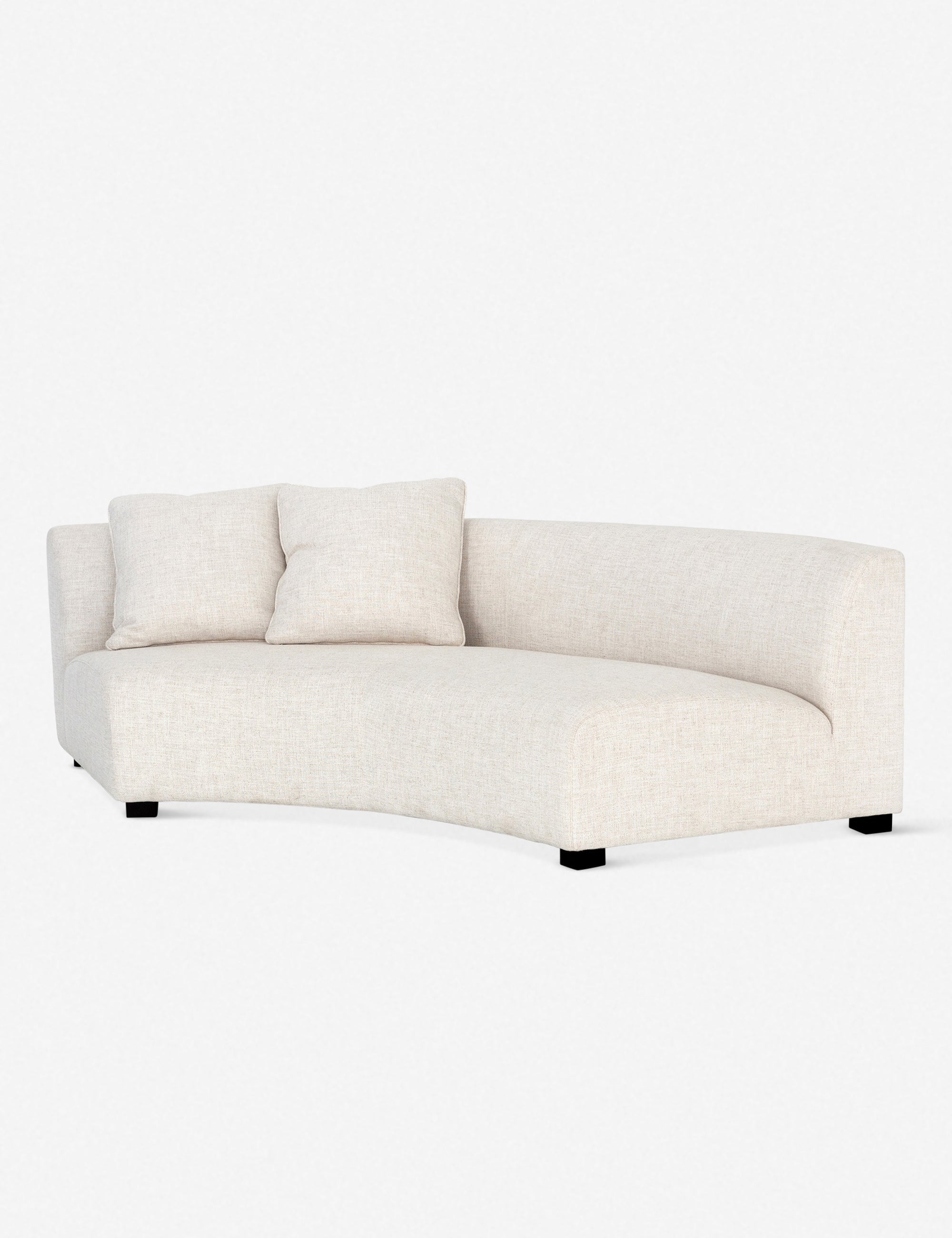 Lulu and Georgia Saban Curved Sofa - view 8