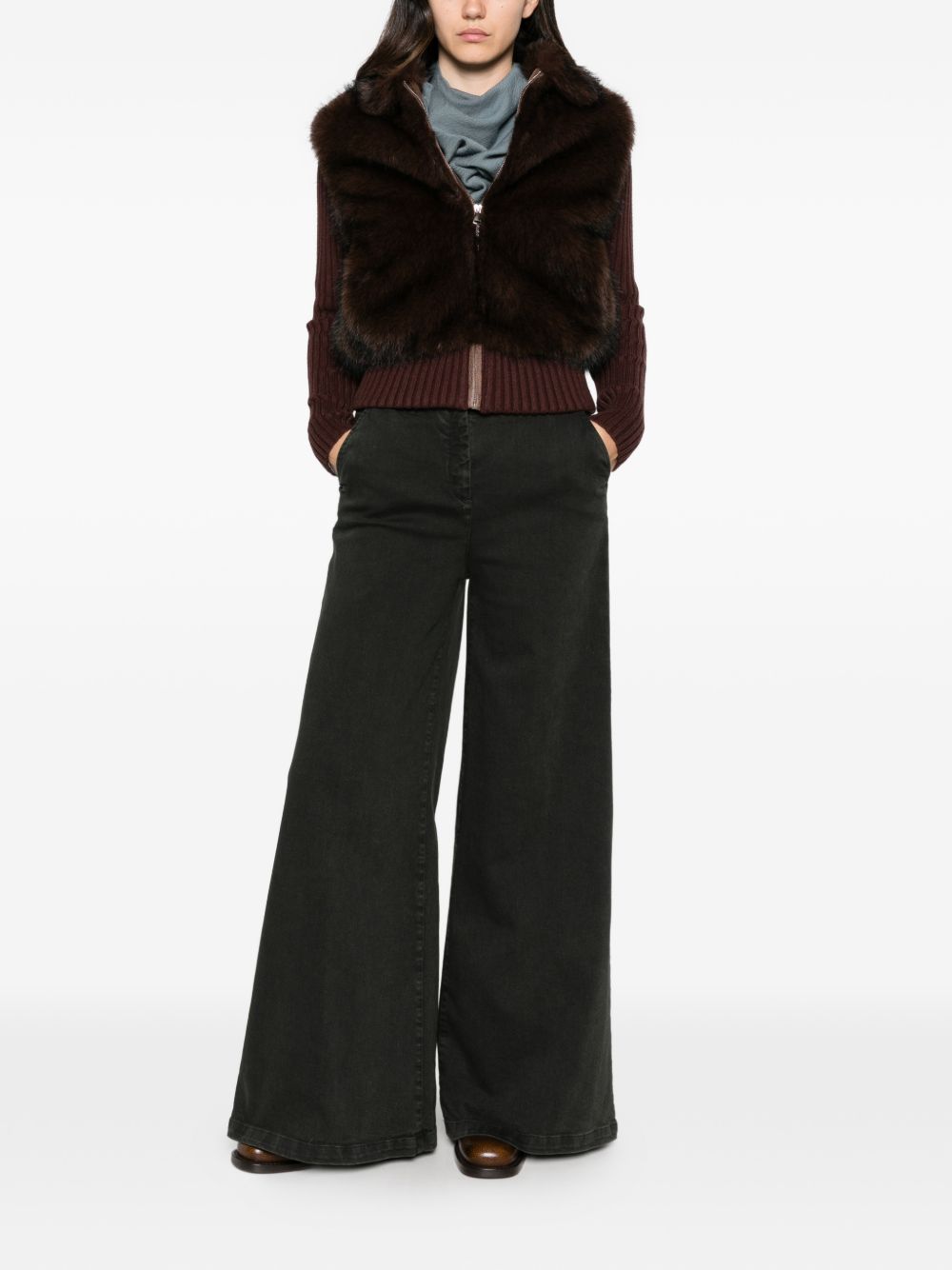 VIA MASINI 80 Trousers VIOLET - view 5