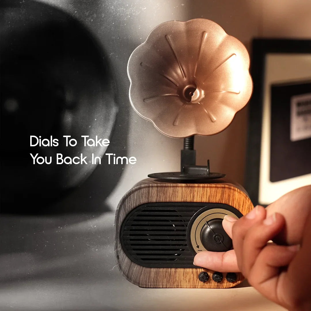 Cpensus Vintage Gramophone Bluetooth Speaker - view 4