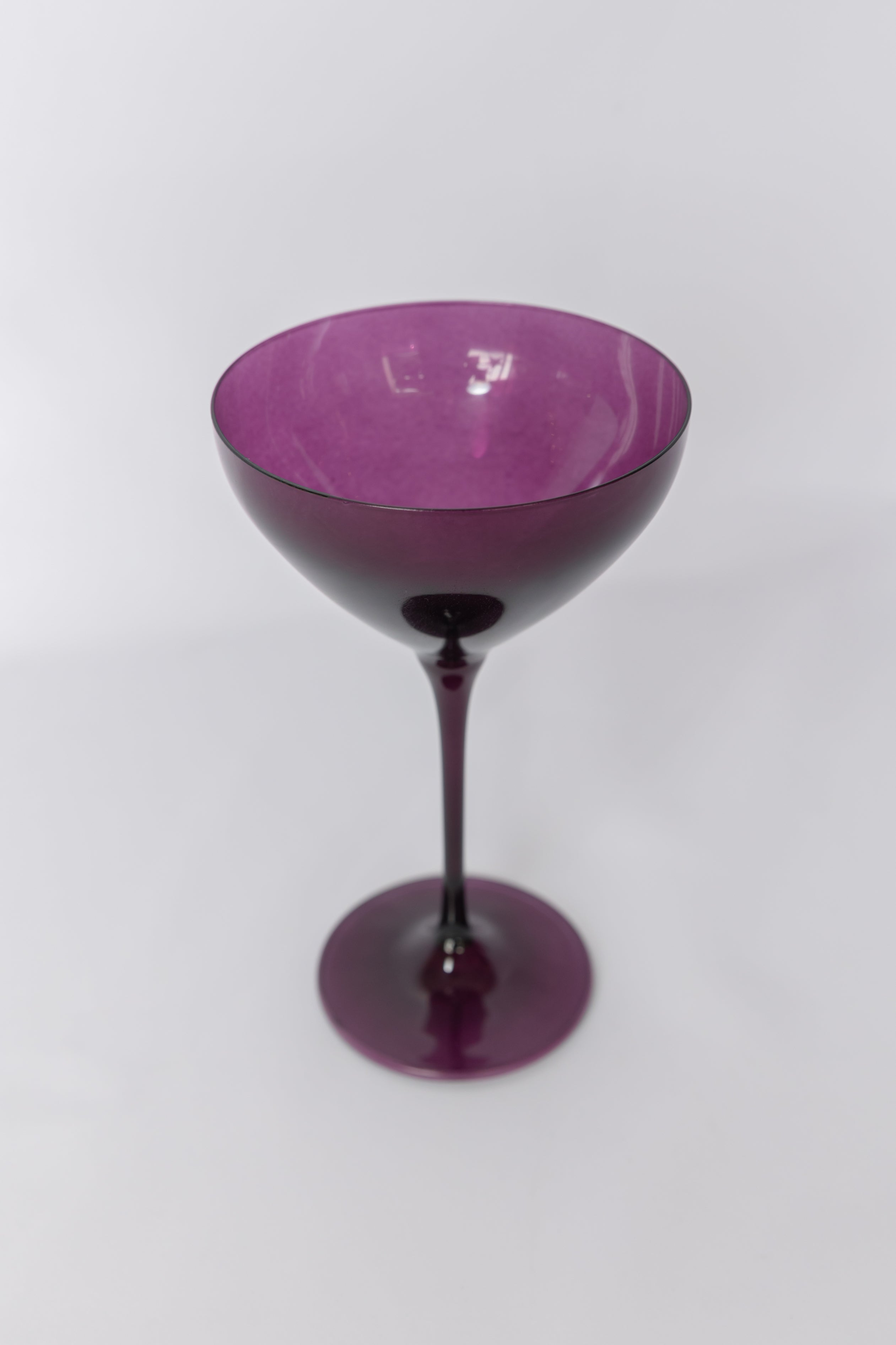 Estelle Colored Glass Estelle Colored Martini Glass - Set of 6 {Amethyst} - view 3