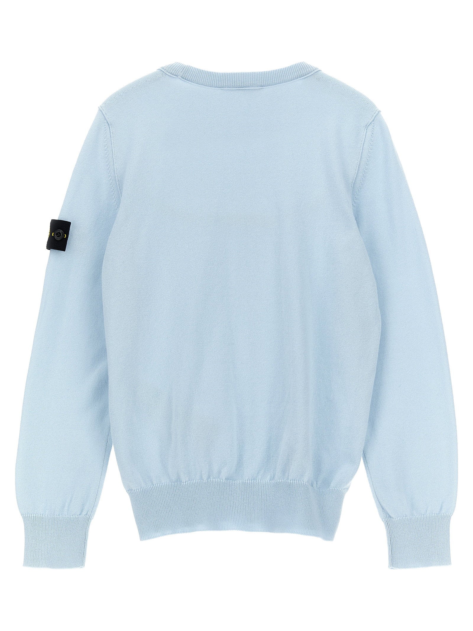 Stone Island Junior Logo Badge Sweater – 100% cotton - view 2