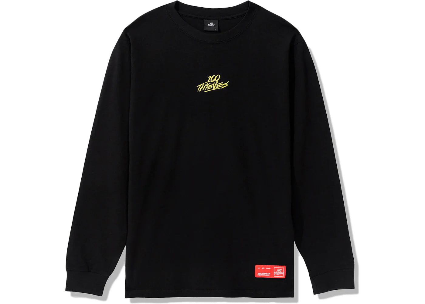 L s t-shirt – 100 Thieves No Camping L/S T-Shirt Black