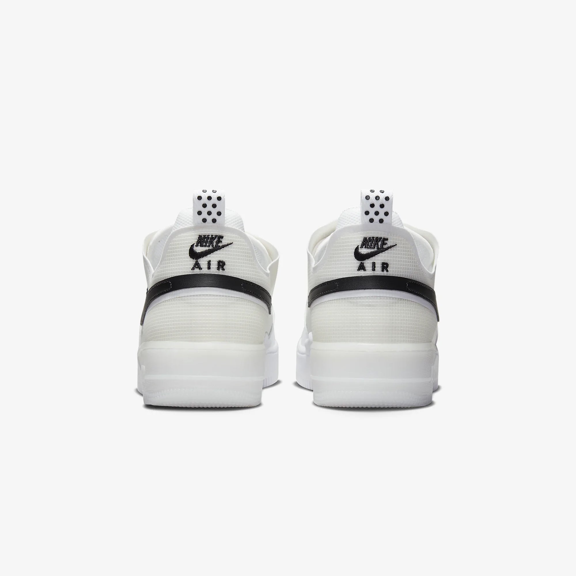 Nike | AIR FORCE 1 REACT { WHITE/BLACK - view 2