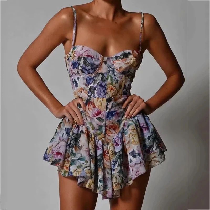 Alamode By Akanksha Diana Floral Dress