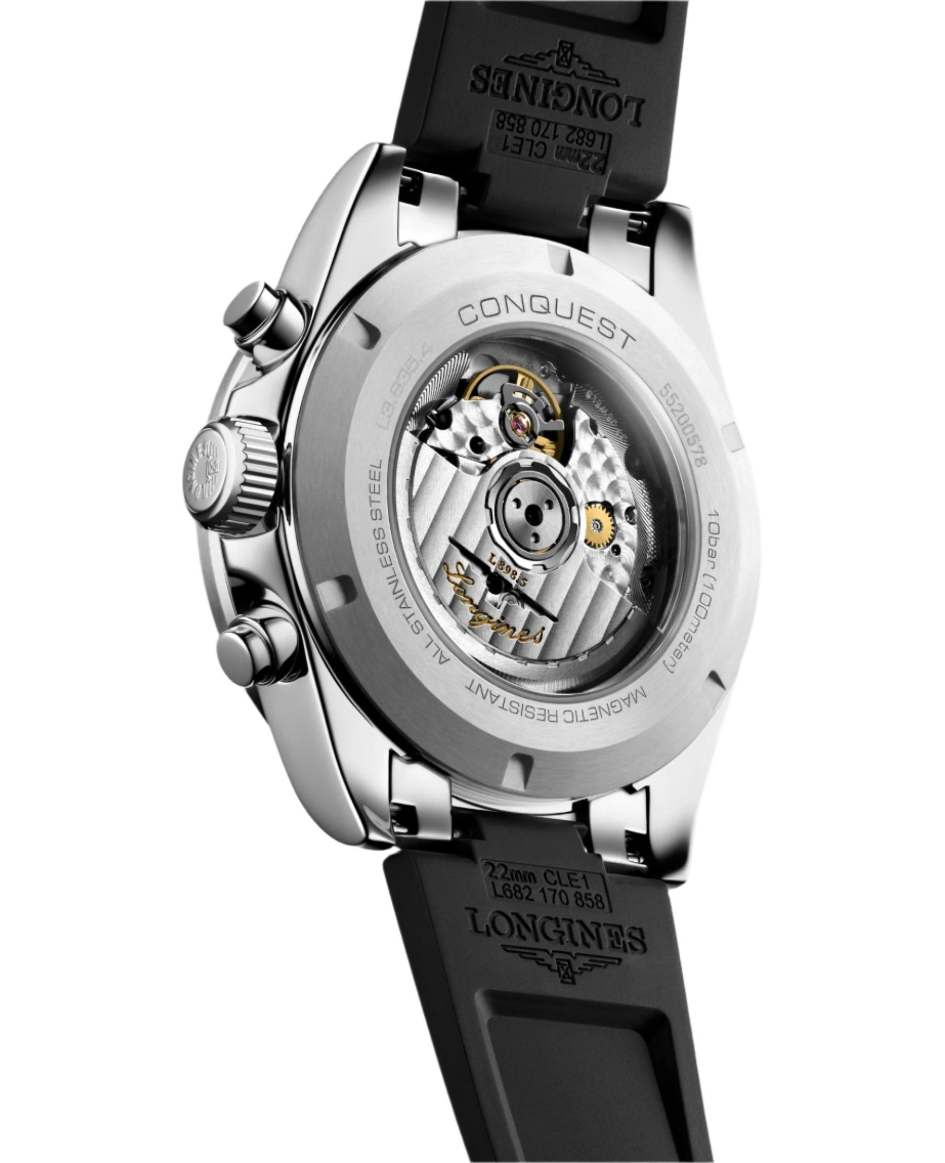 Longines Conquest Chronograph Sunray Brown & Black Dial Men 42mm - view 2